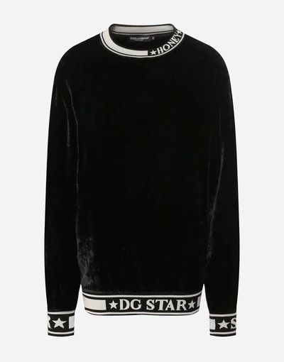 Dolce & Gabbana o1y0925 Sweatshirt in Black Size S / US 4 / IT 40 - 1 Thumbnail