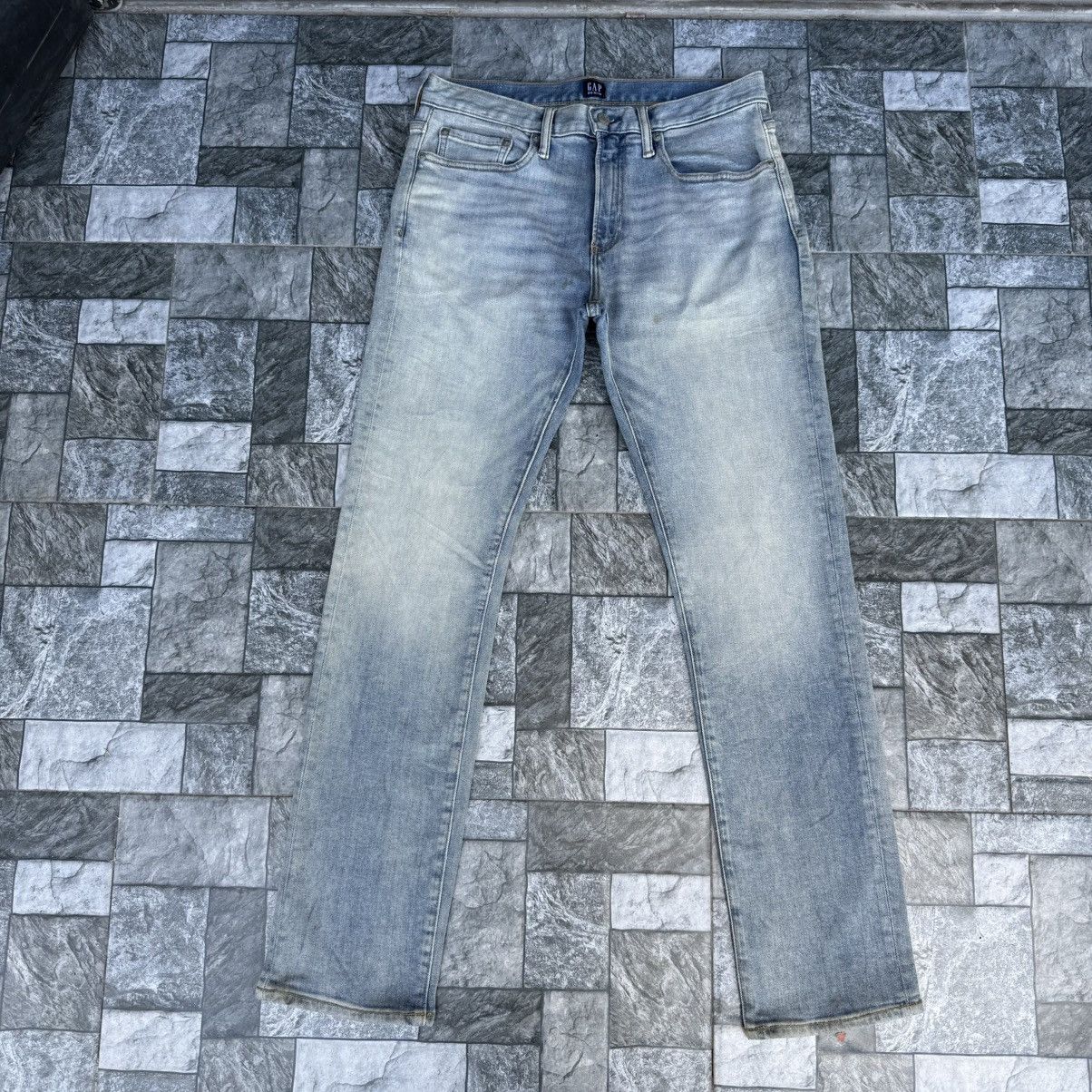 Gap Vintage Gap Slim fit Faded Mud wash Denim Jean Pants Size US 31 - 1 Thumbnail