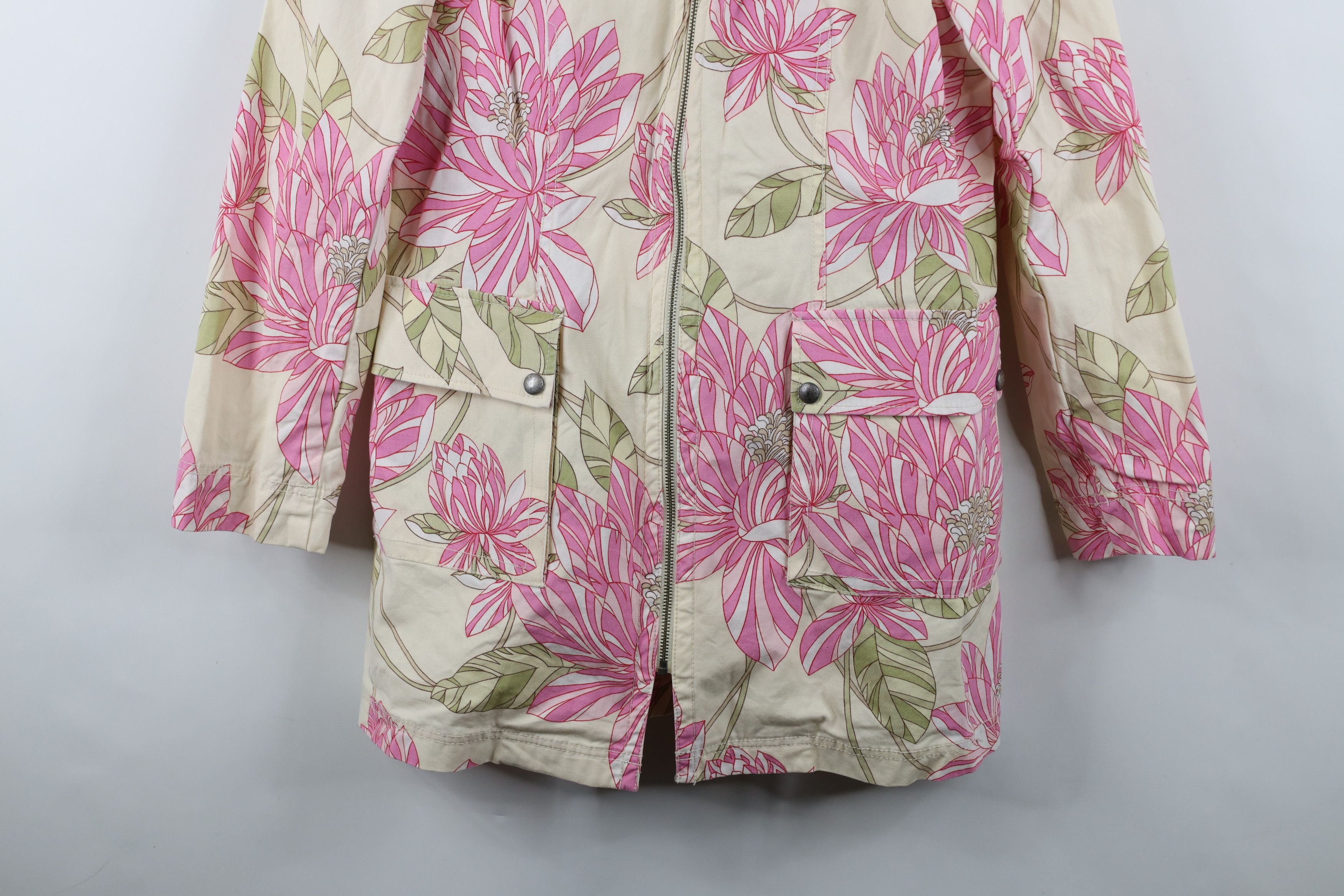 Tommy Hilfiger Vintage Y2K Tommy Hilfiger Flower Kimono Style Jacket Size L / US 10 / IT 46 - 3 Thumbnail