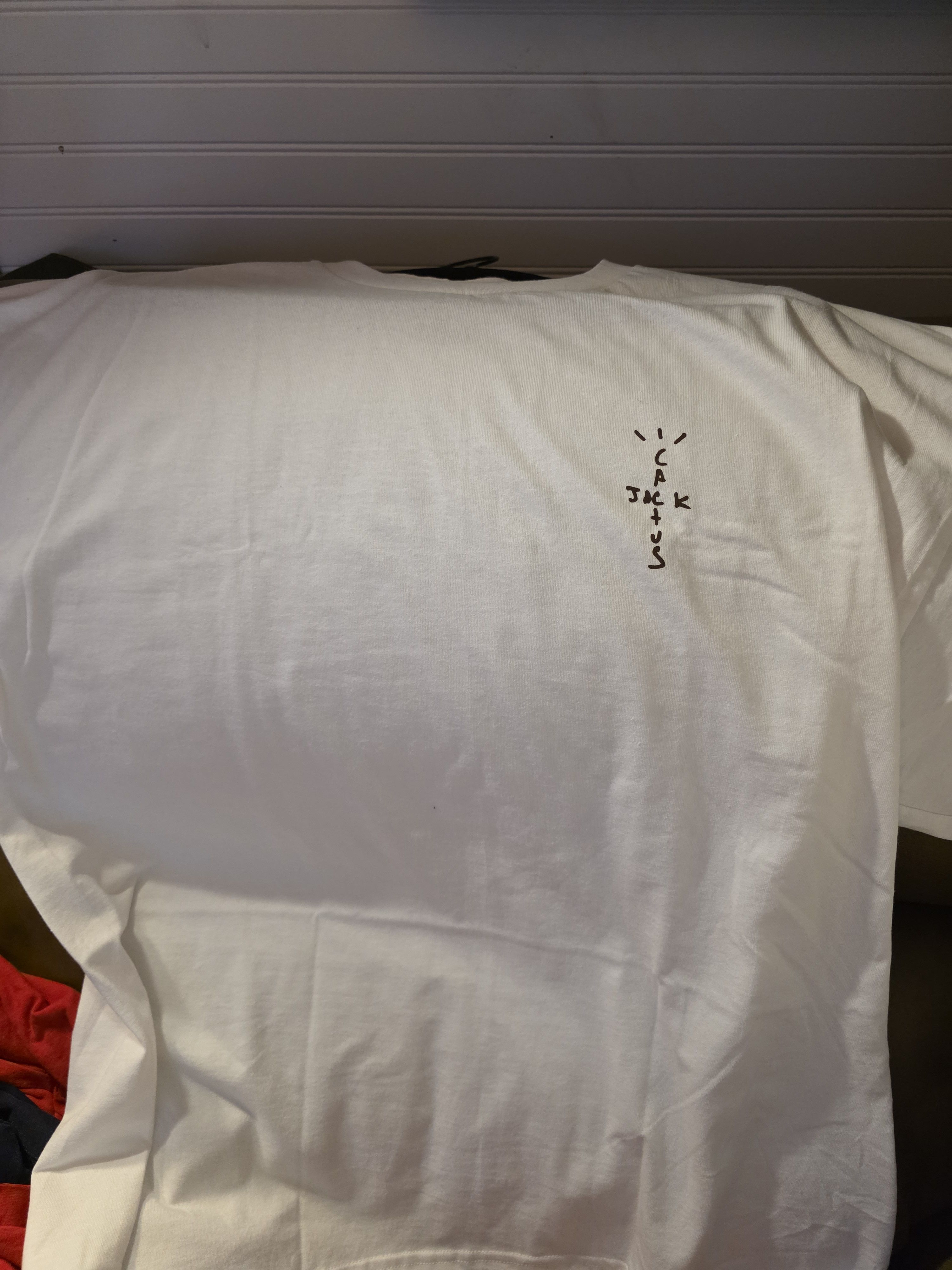 Travis Scott Cactus Jack pocket logo tee Size US XXL / EU 58 / 5 - 3 Thumbnail