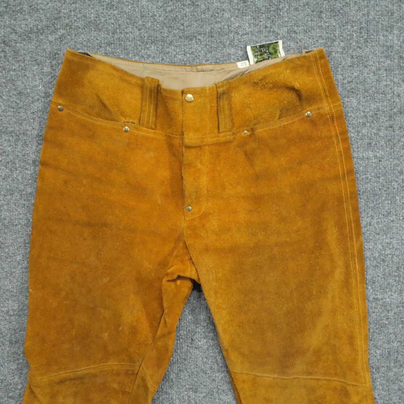 Vintage VINTAGE Jorgens Leather Design Pants Womens 8 30x30 Brown Suede Western 60s Bootcut Size 30" / US 8 / IT 44 - 2 Thumbnail