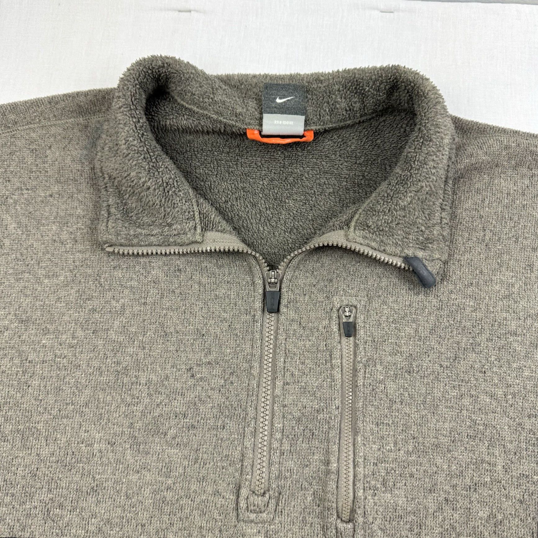 Nike Vintage Nike ACG Jacket Adult XL Brown Nike Fit Therma Y2K Quarter Zip Collar Size US XL / EU 56 / 4 - 2 Thumbnail
