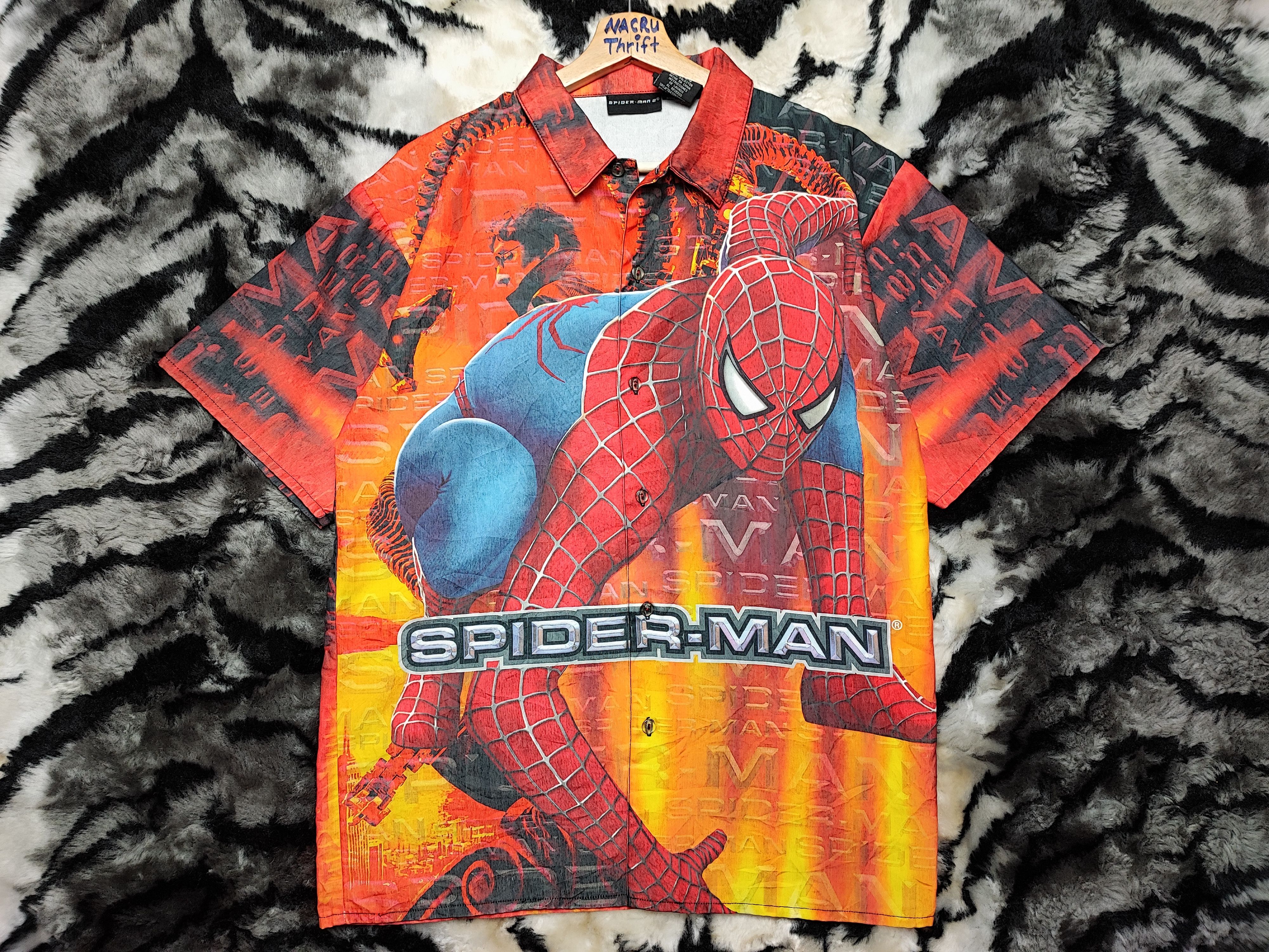 Marvel Comics × Vintage Marvel Shirt Spiderman Size US M / EU 48-50 / 2 - 2 Thumbnail