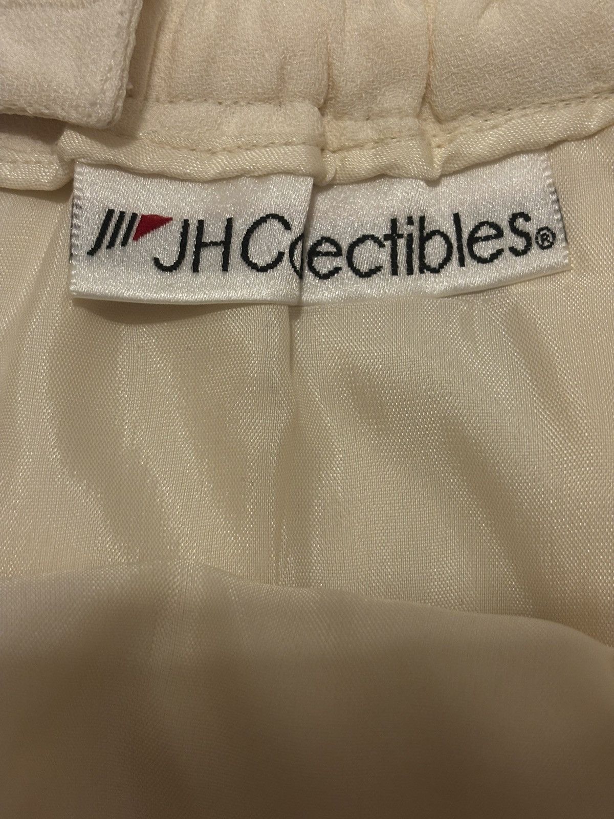 JH Collectibles Cream Skirt.ws1222 Size 38" / US 16 / IT 52 - 4 Thumbnail