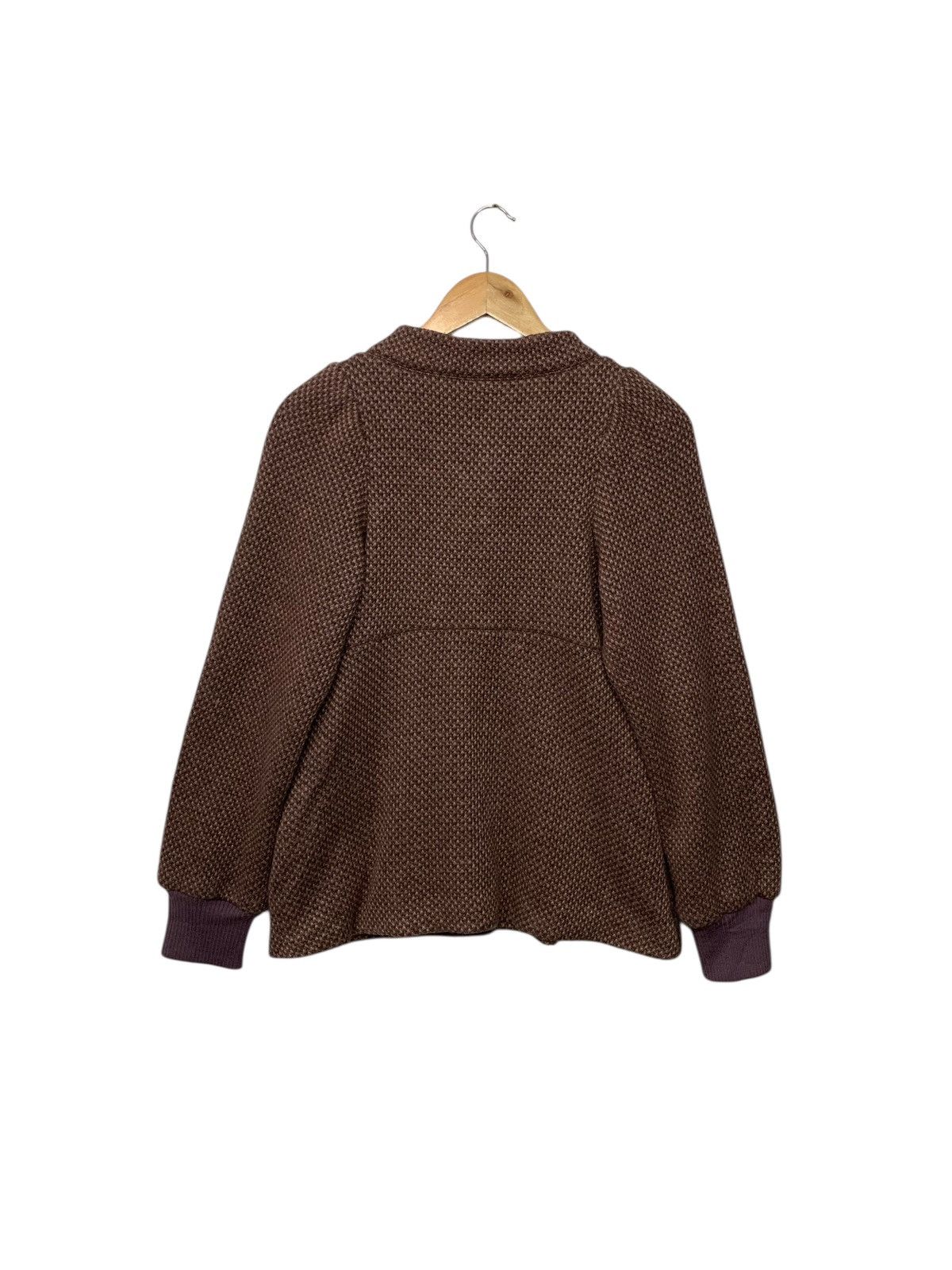 Issey Miyake Rare Tsumori Chisato Issey Miyake Wool Snap Button Jacket Size M / US 6-8 / IT 42-44 - 4 Thumbnail