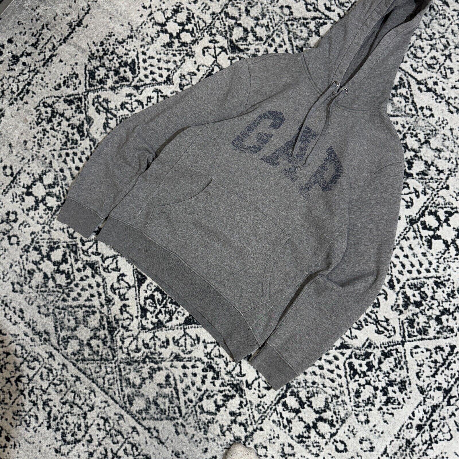 Gap × Vintage Vintage Gap Unisex Gray Cotton Hoodie Size S Y2K 90s Archive Size US S / EU 44-46 / 1 - 2 Thumbnail