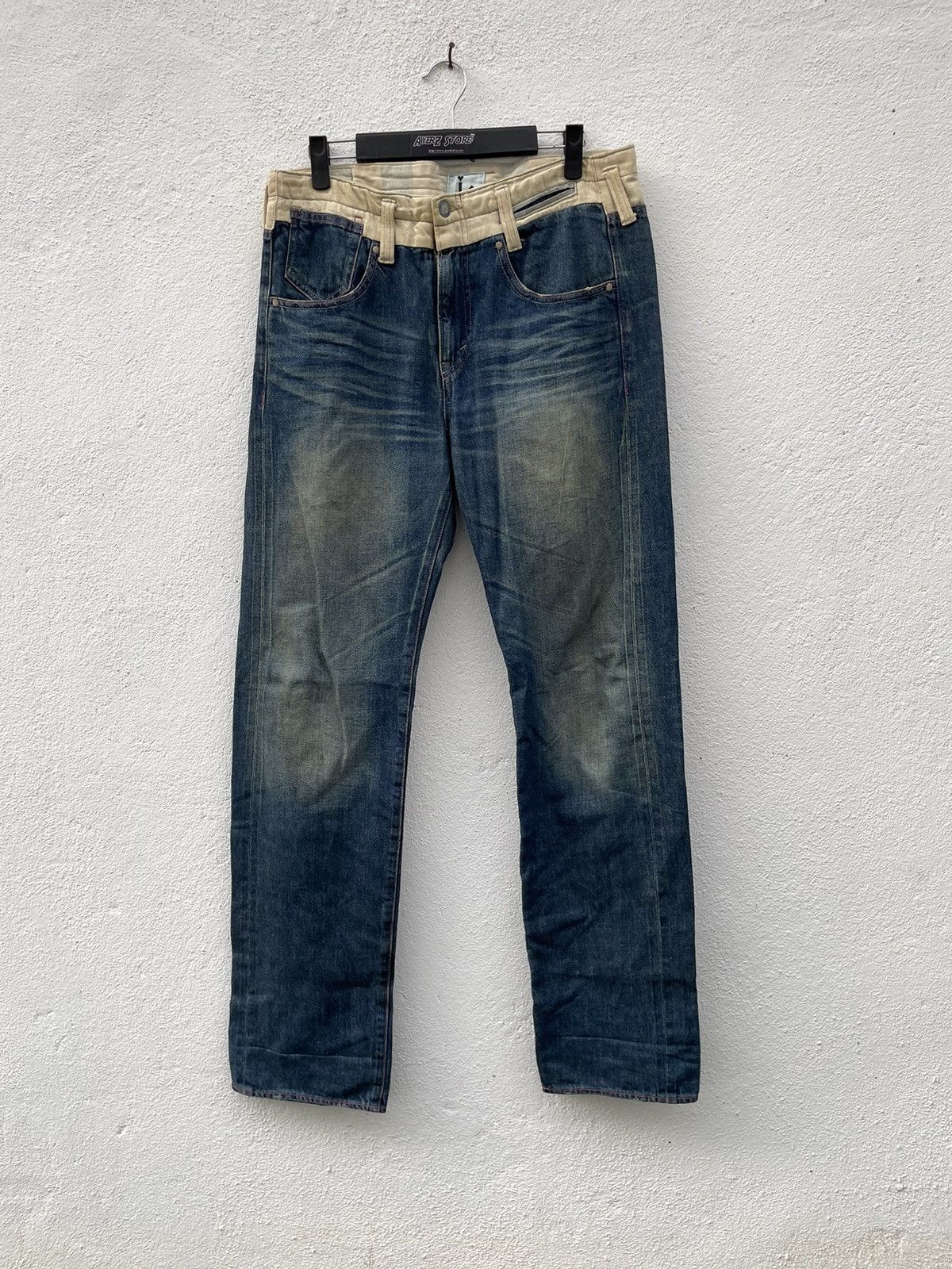 If Six Was Nine R Newbold”s New & Old Selvedge Denim Jeans Size US 33 - 1 Thumbnail