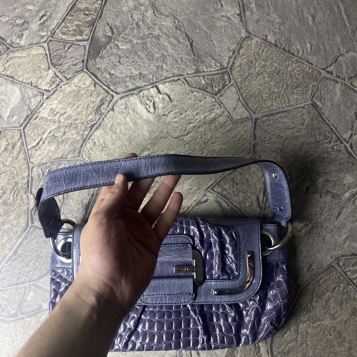 Guess Vintage Y2K Guess Shoulder Bag 00s Size ONE SIZE - 4 Thumbnail