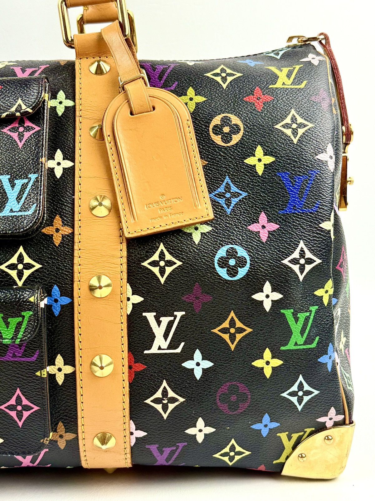 Louis Vuitton × Takashi Murakami Louis Vuitton - Murakami - F/W 03 - Multicolor - Keepall 45 Size ONE SIZE - 7 Thumbnail