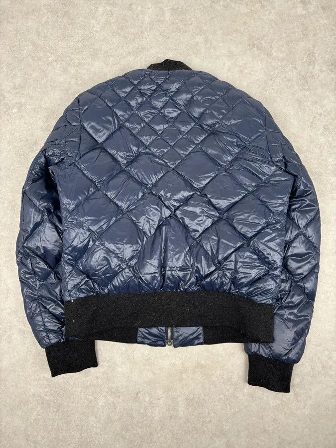 Dolce & Gabbana Dolce & Gabbana Navy Nylon Quilted Bomber Jacket Size US L / EU 52-54 / 3 - 5 Thumbnail