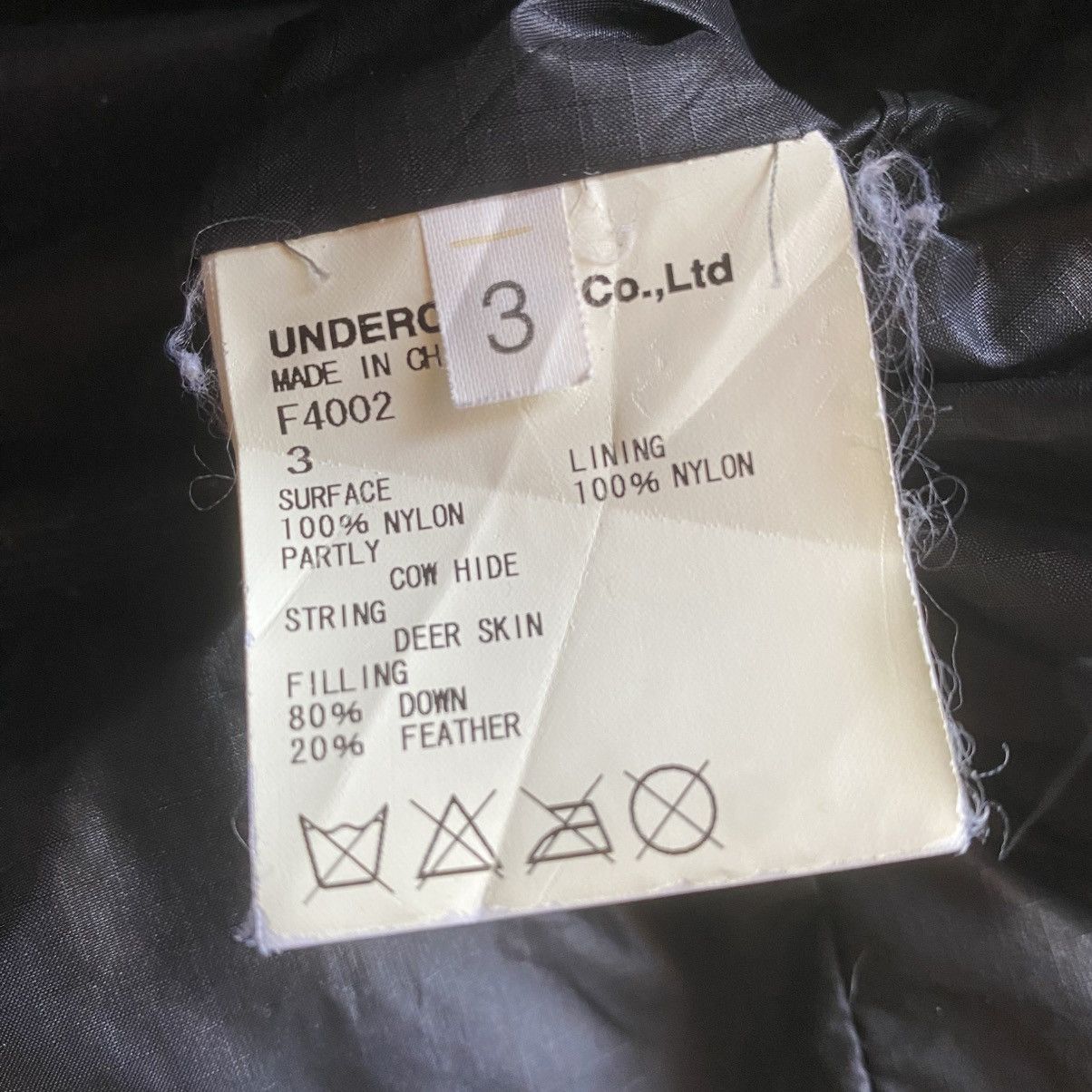 Undercover Fall10-11 “Avakareta Life” Puffer Vest Size US M / EU 48-50 / 2 - 6 Thumbnail