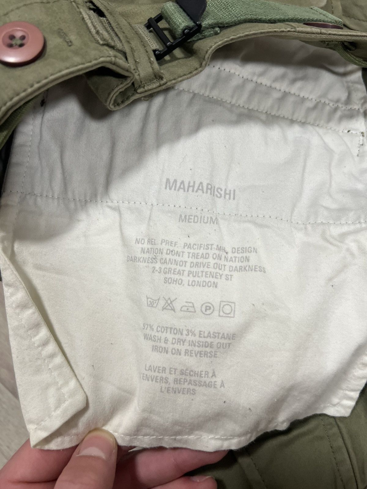 Maharishi Maharishi pants japan track pants Size US 32 / EU 48 - 5 Thumbnail