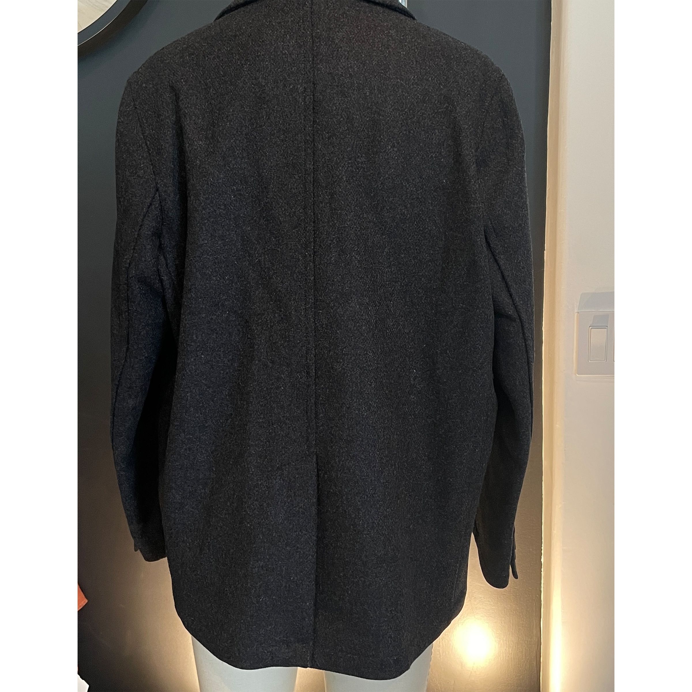 Ted Baker Ted Baker 273719 Charco Grey Short Wool Blend Peacoat Size 5 Size US XXL / EU 58 / 5 - 6 Thumbnail