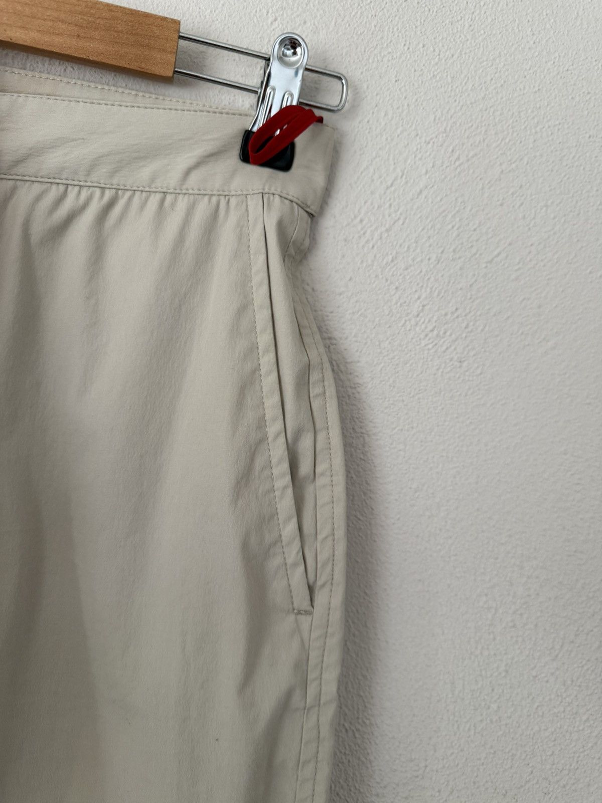 Prada Prada Sport Beige Technical Shorts with Red Tab Size US 30 / EU 46 - 5 Thumbnail