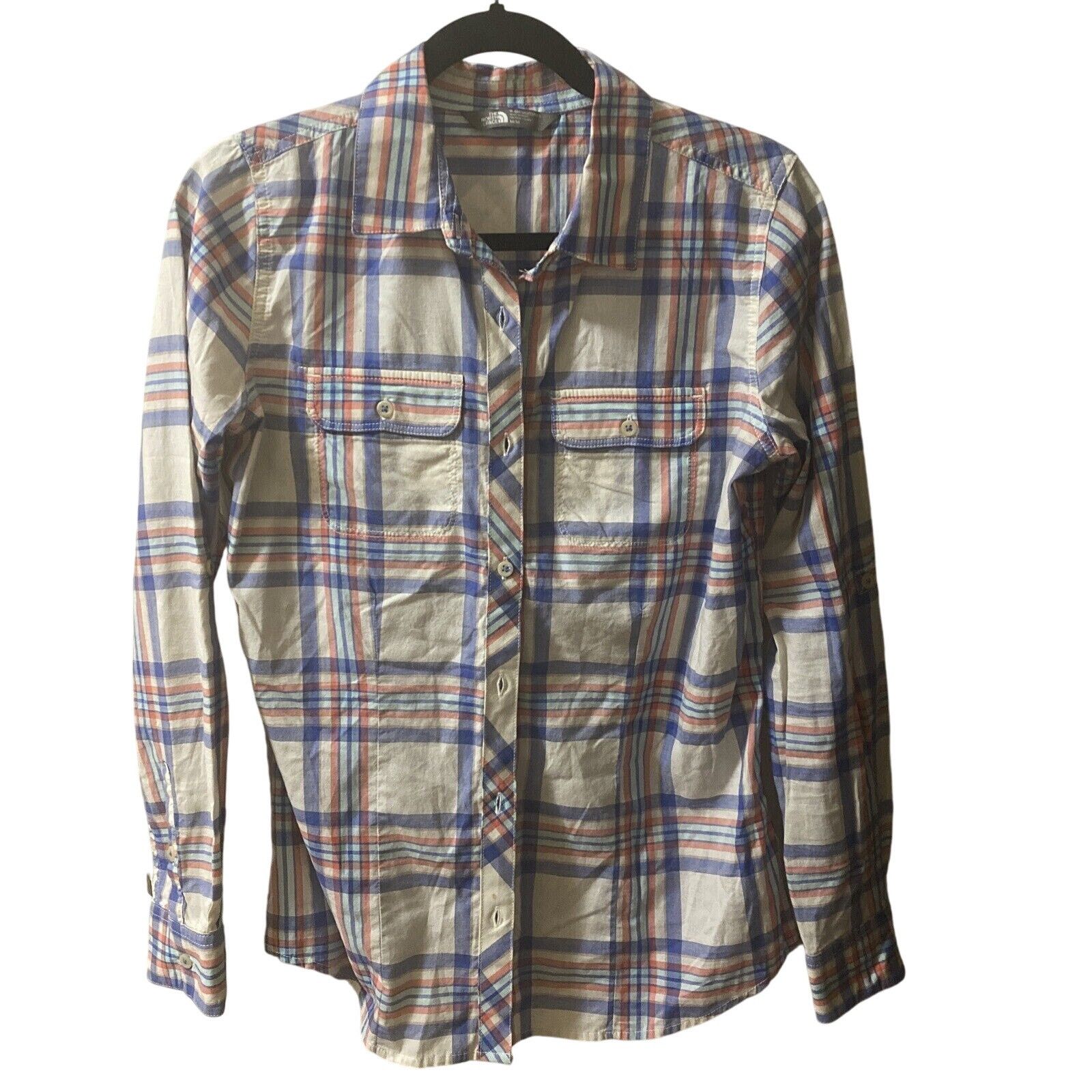 The North Face Women's Medium The North Face Buttoned Plaid Shirt TNF Size M / US 6-8 / IT 42-44 - 1 Thumbnail