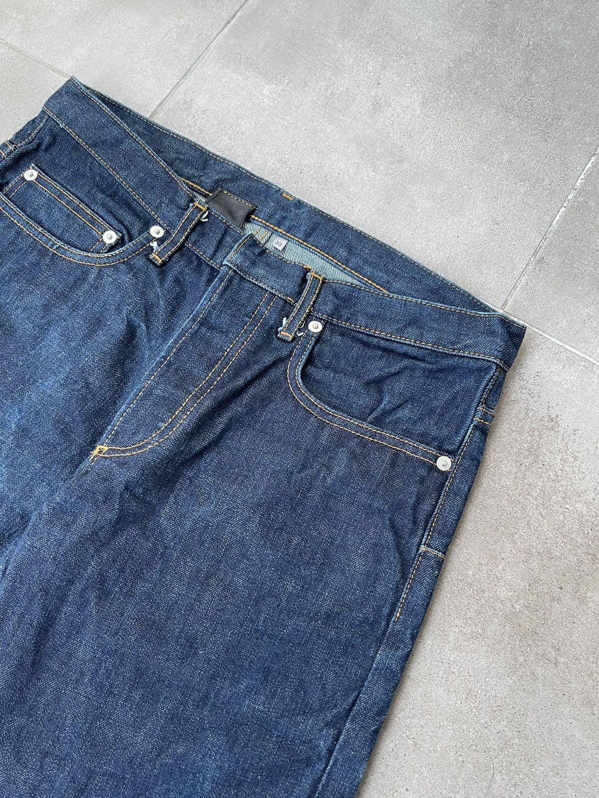Dior Dior Japan Dark Indigo Denim Pants Size US 30 / EU 46 - 11 Thumbnail