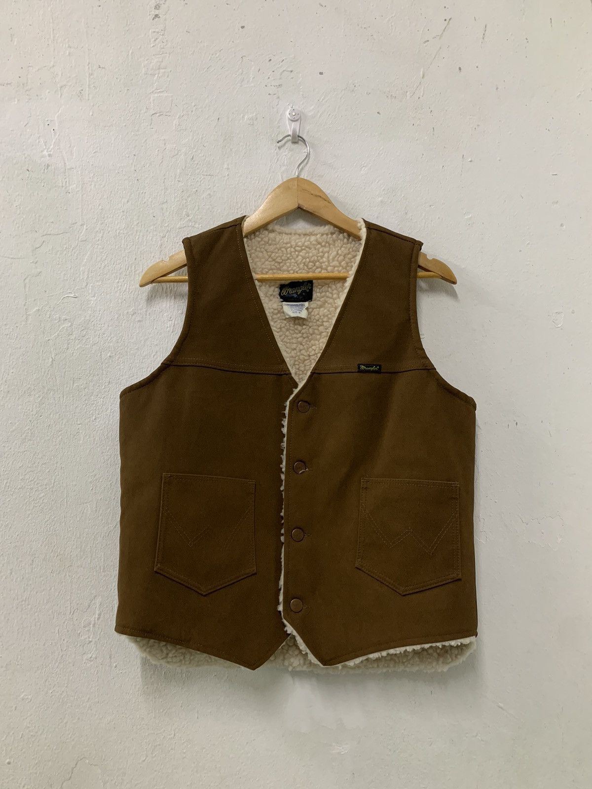 Vintage × Wrangler Vintage Wrangler Fleece Vest Size US M / EU 48-50 / 2 - 1 Thumbnail