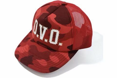 Bape × October's Very Own 🔥BAPE x OVO Color Camo Mesh Cap/Bape Baseball Cap/OVO Hat Size ONE SIZE - 13 Thumbnail
