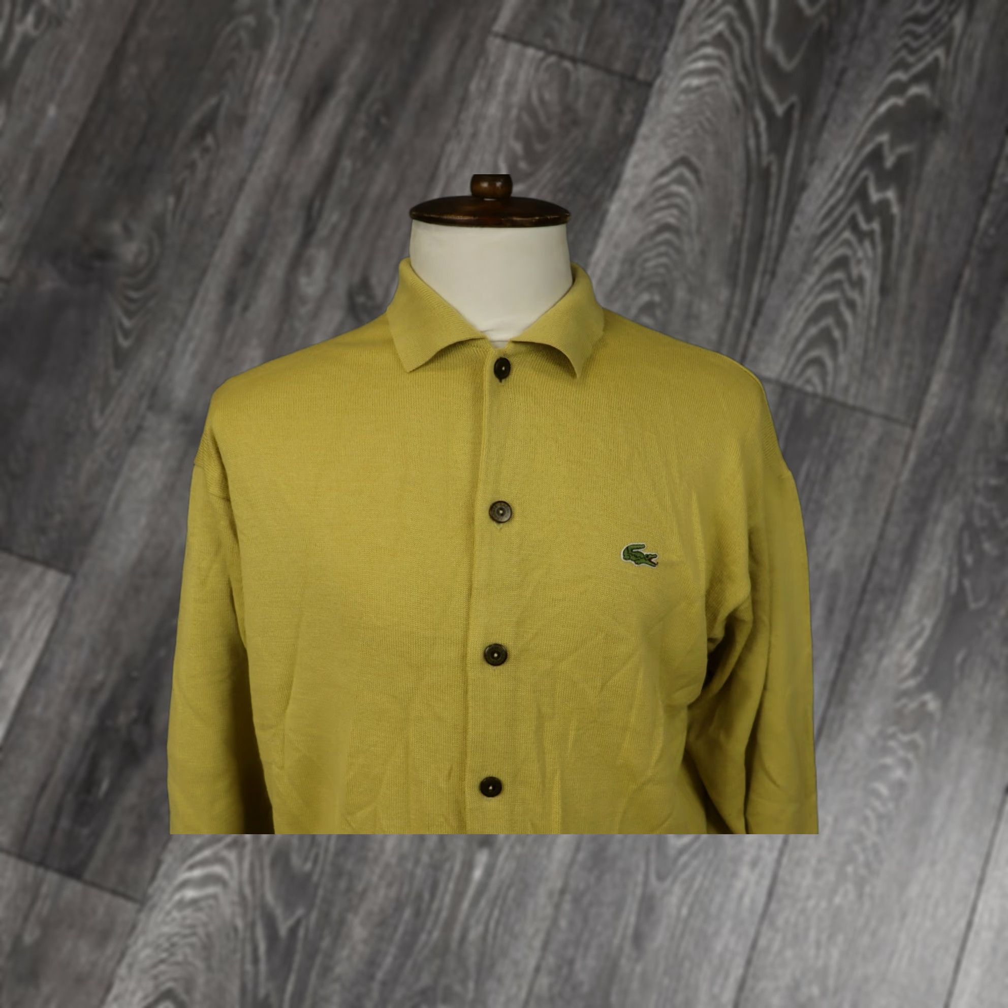 Lacoste Lacoste Live x Cool Cats Wool Cardigan Size 3 / S RARE