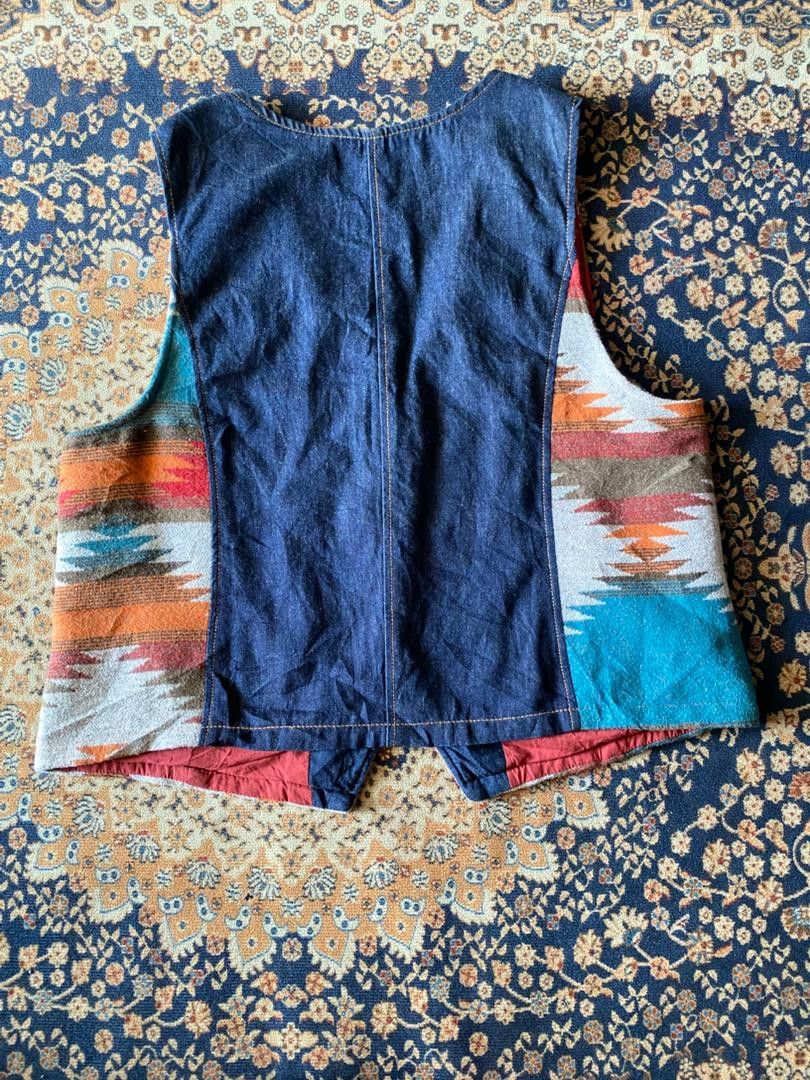 Japanese Brand TITICACA Aztec Navajo Native Vest Japanese Brand Size Medium Size US M / EU 48-50 / 2 - 5 Thumbnail