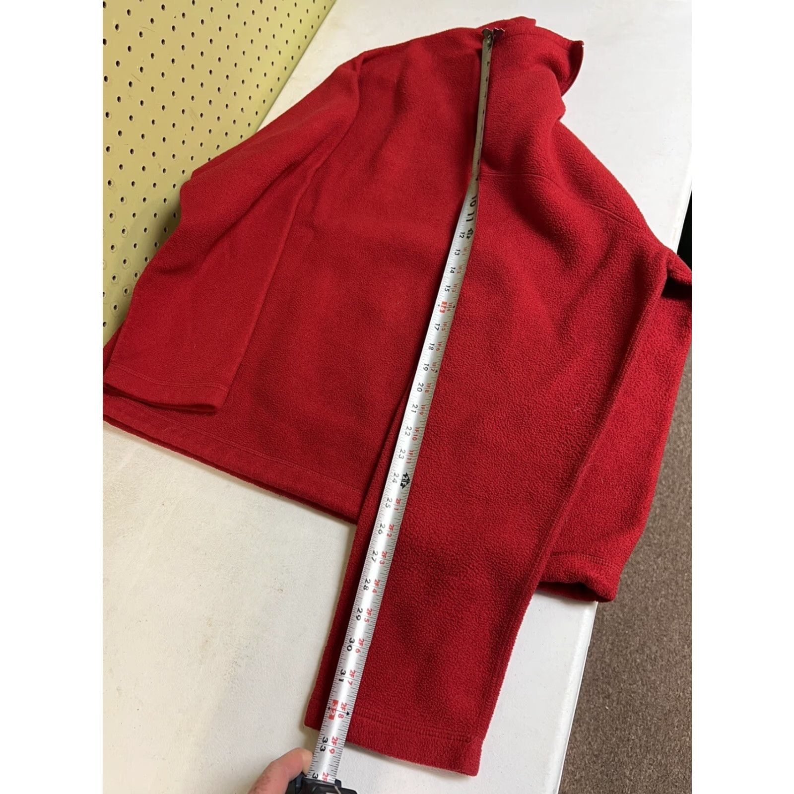 Polo Ralph Lauren POLO RALPH LAUREN Vintage Red 1/4 Zip Pullover Fleece XL Pullover Sweatshirt Men (Regular) Size US XL / EU 56 / 4 - 6 Thumbnail