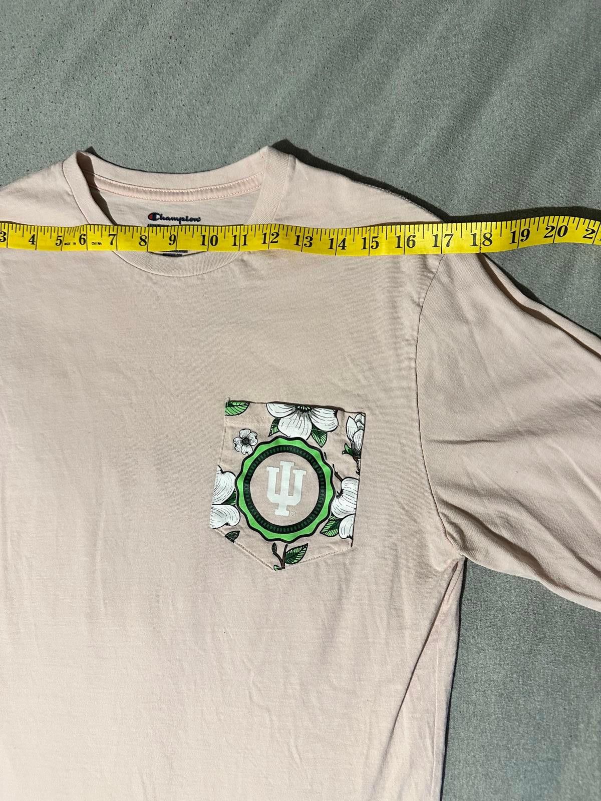 Champion Champion Long Sleeve Indiana University Pocket Tee Size ONE SIZE - 5 Thumbnail