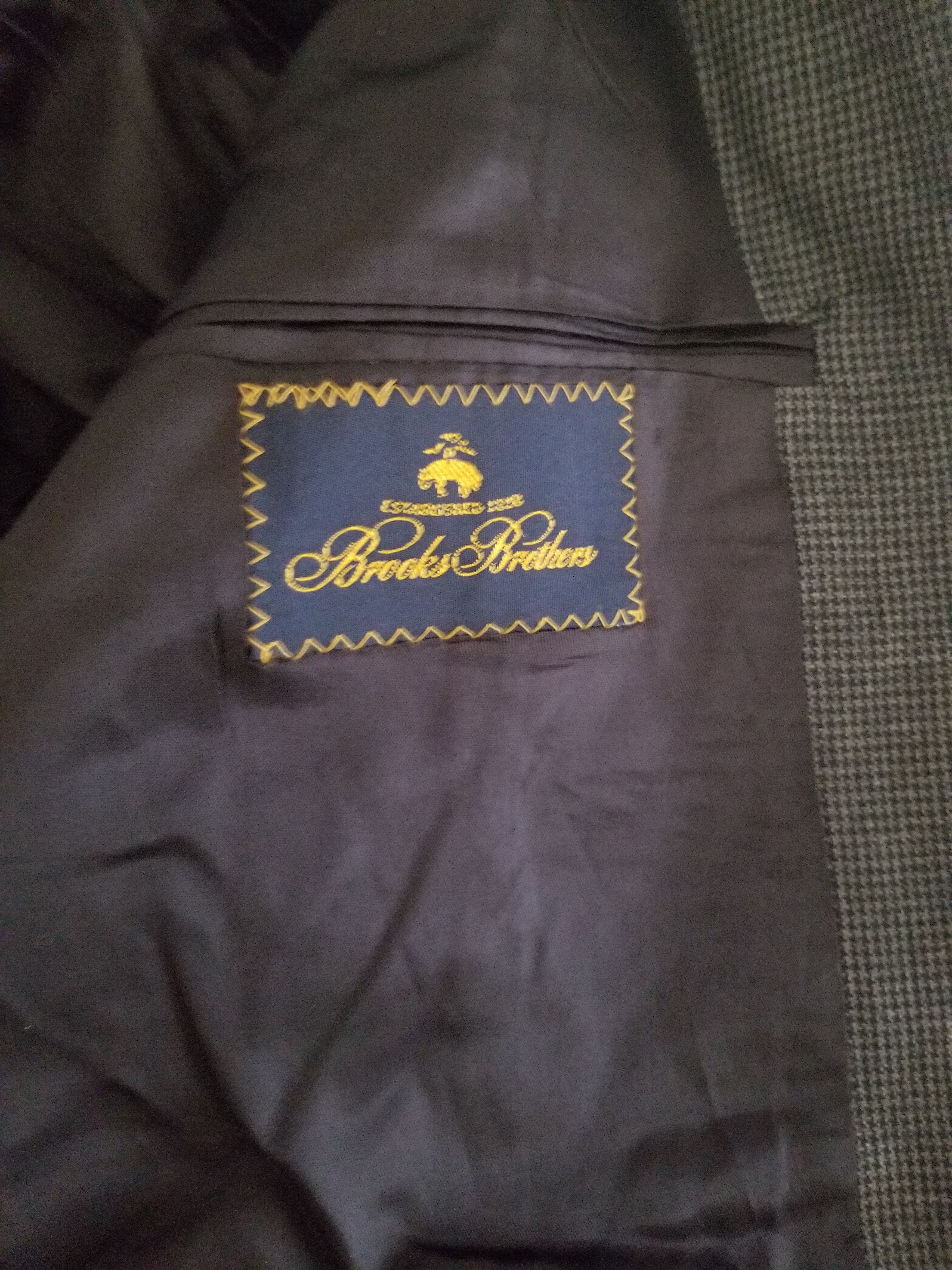 Brooks Brothers 2 buttons single vent Size 42R - 5 Thumbnail
