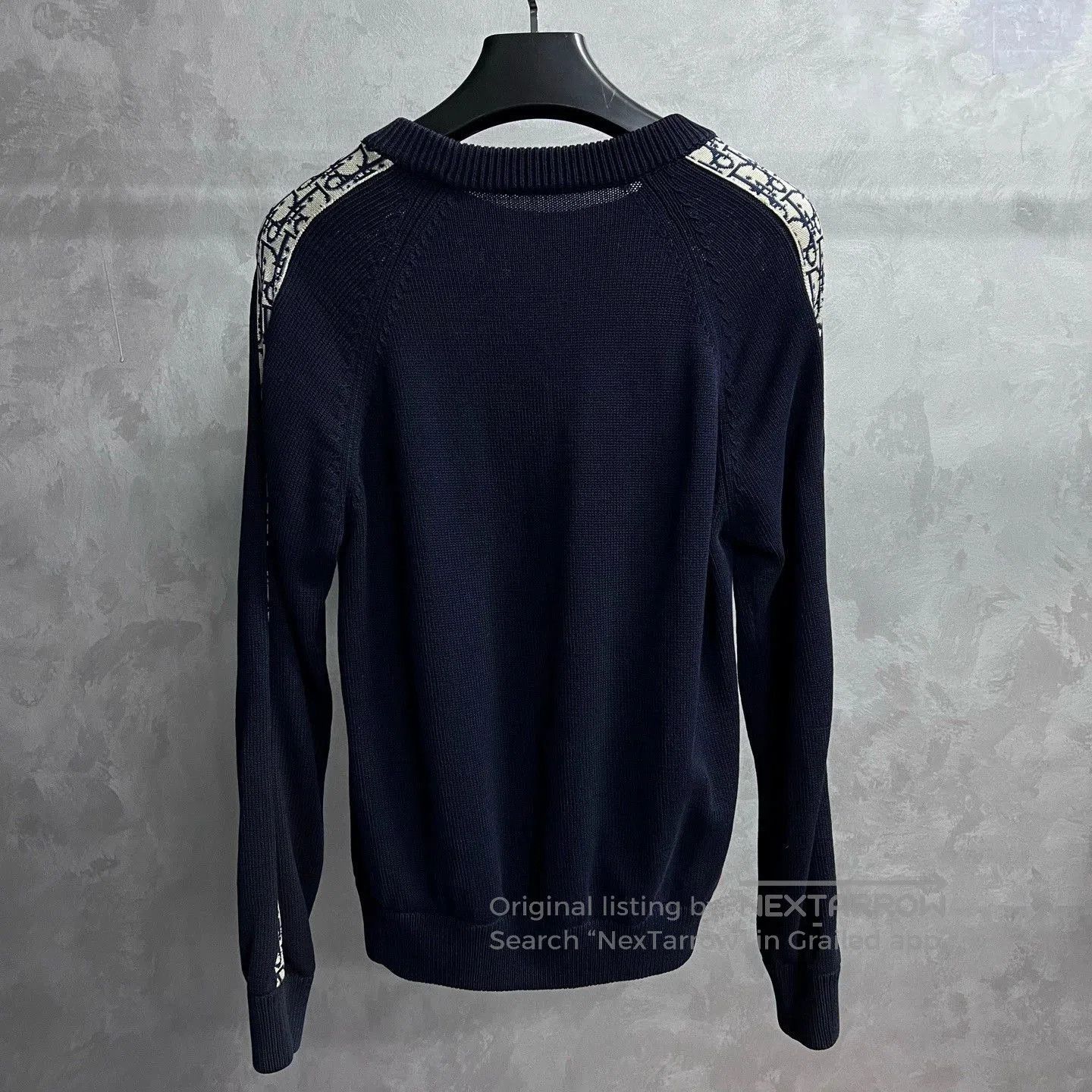 Dior navy blue dior long sleeve sweater. Size US S / EU 44-46 / 1 - 5 Thumbnail