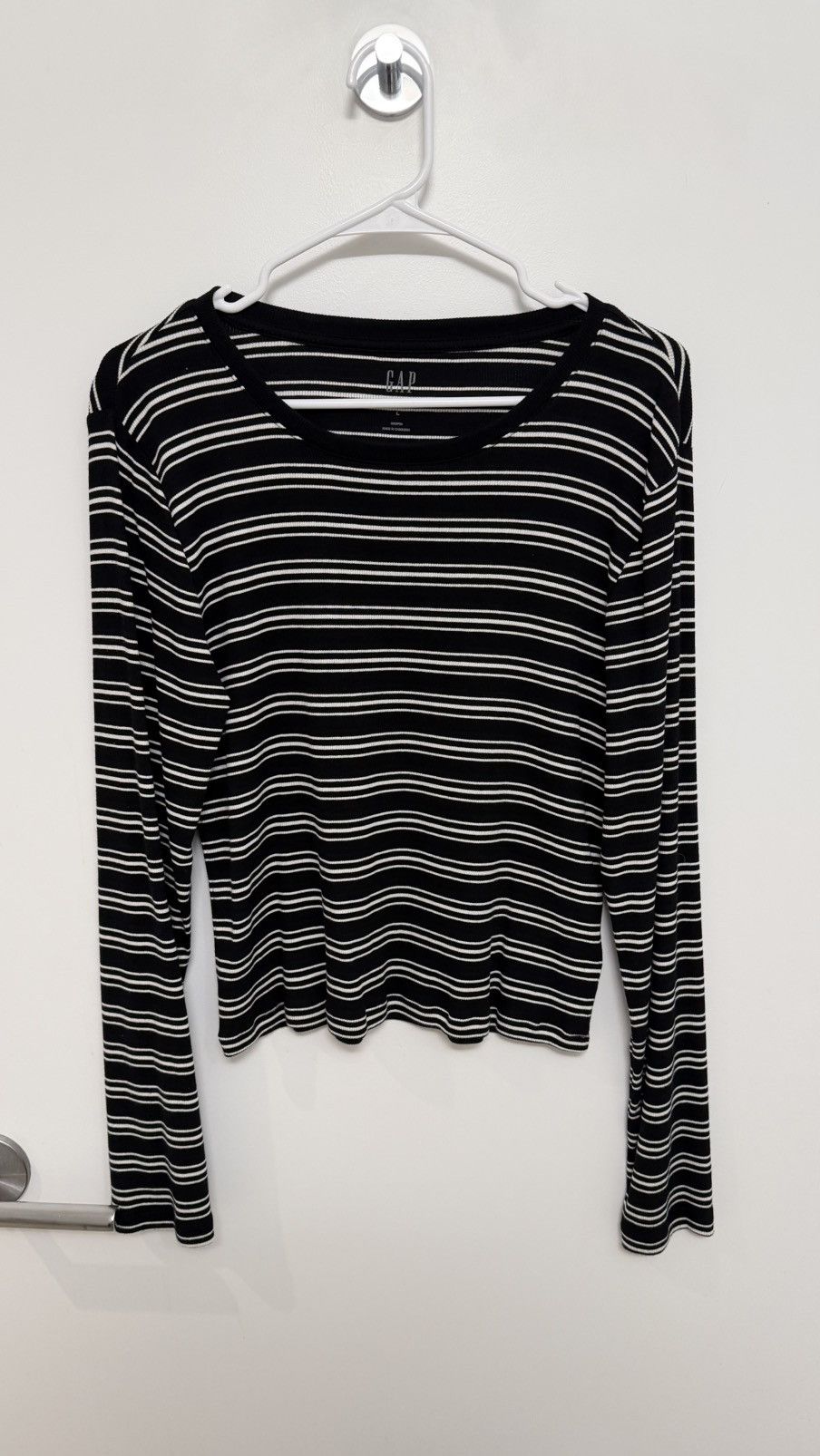 Gap Gap rib cropped t shirt Size L / US 10 / IT 46 - 1 Thumbnail