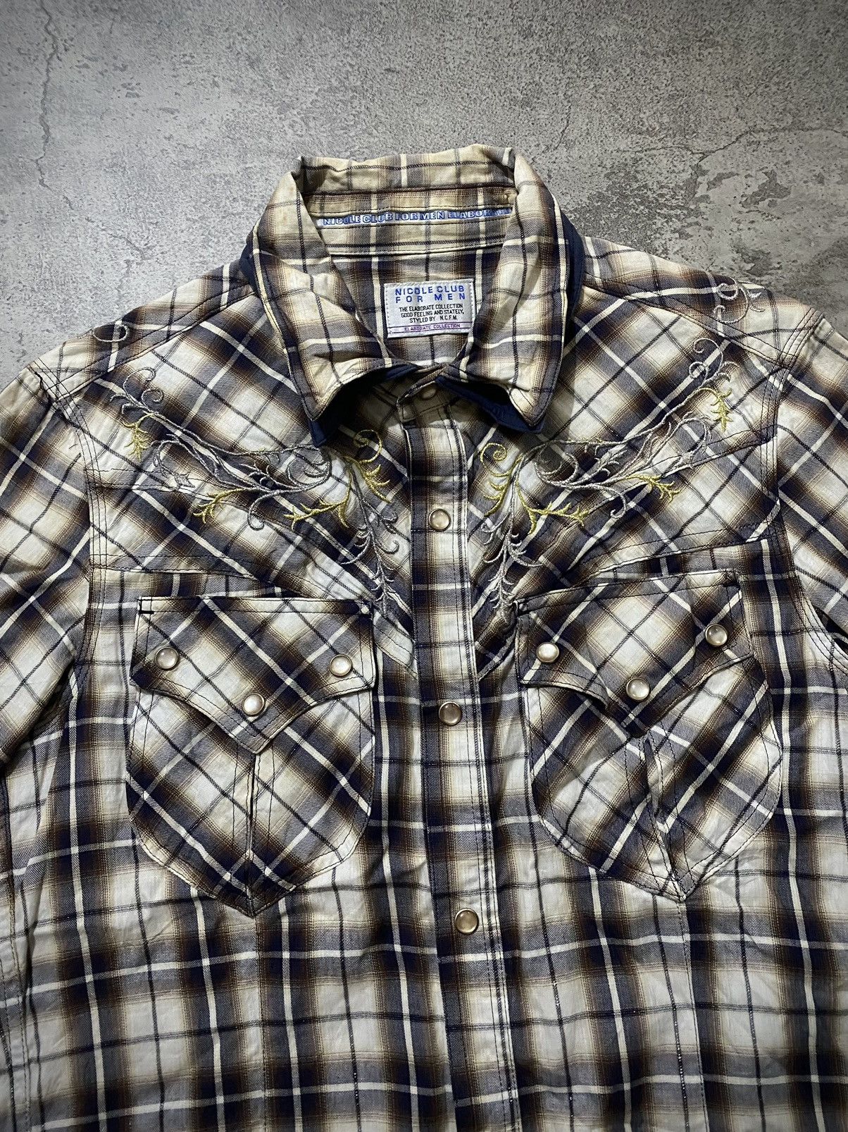 Hysteric Glamour Nicole club for men tribal poem shirt Size US M / EU 48-50 / 2 - 2 Thumbnail