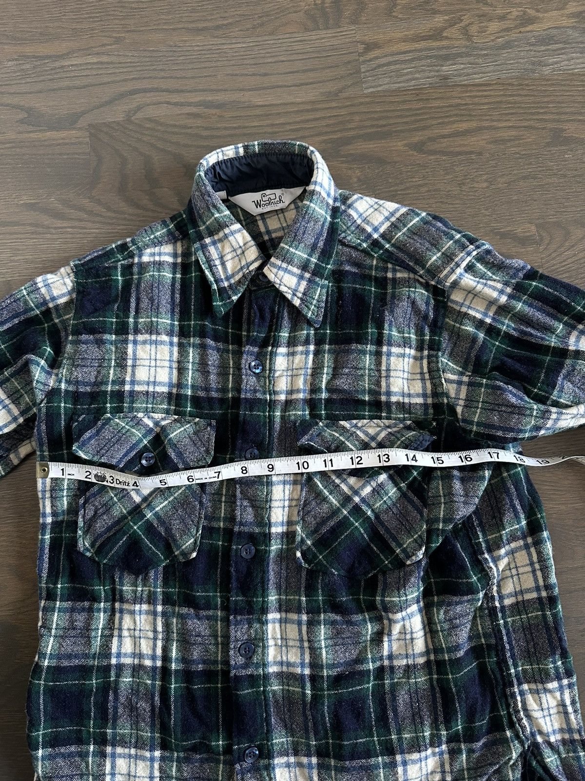 Vintage × Woolrich Woolen Mills Vintage Woolrich Flannel M Size US XL / EU 56 / 4 - 5 Thumbnail