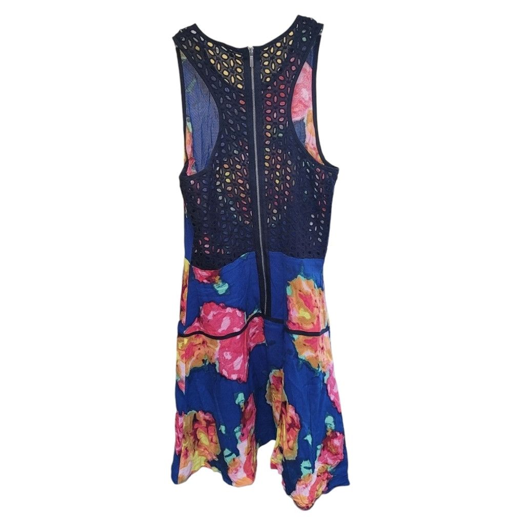 Other EUC Rachel By Rachel Roy Watercolor Floral Print Dress Size XS / US 0-2 / IT 36-38 - 2 Thumbnail