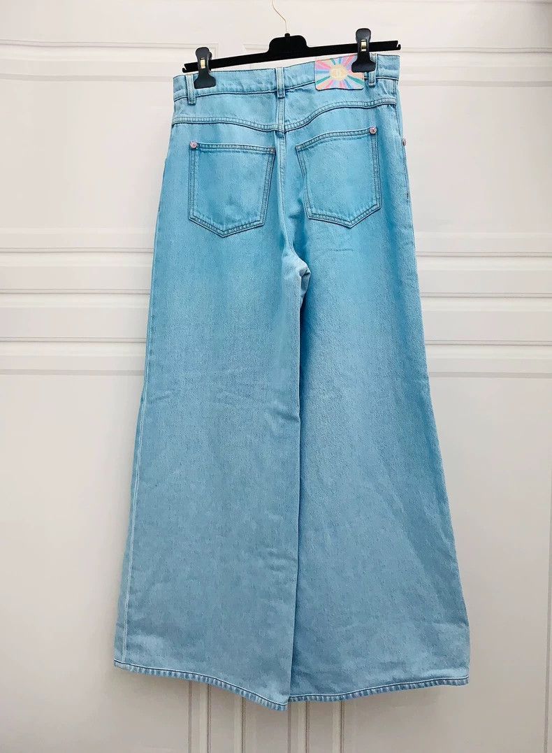 Chanel Chanel 24C denim wide-leg pants Size 25" / US 0 / IT 36 - 2 Thumbnail