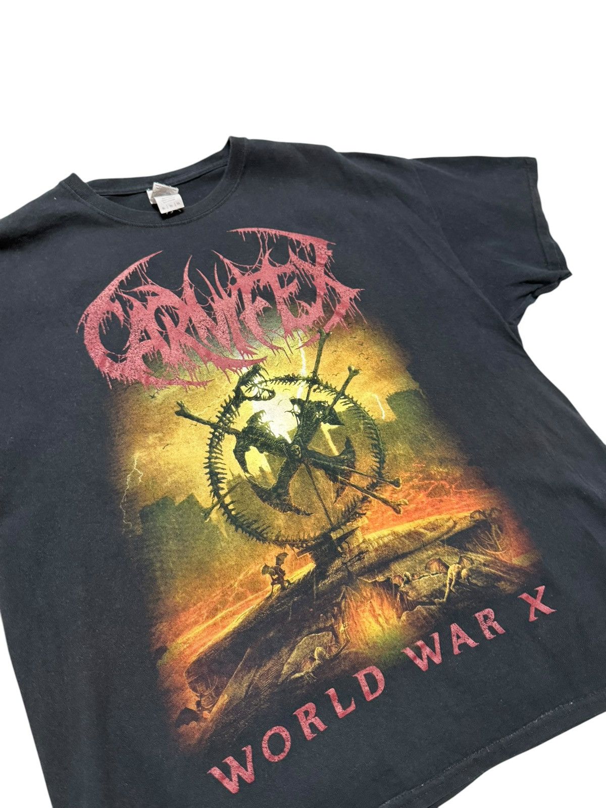 Band Tees Vintage Carnifex Deathcore Metal T-Shirt Size US XL / EU 56 / 4 - 2 Thumbnail