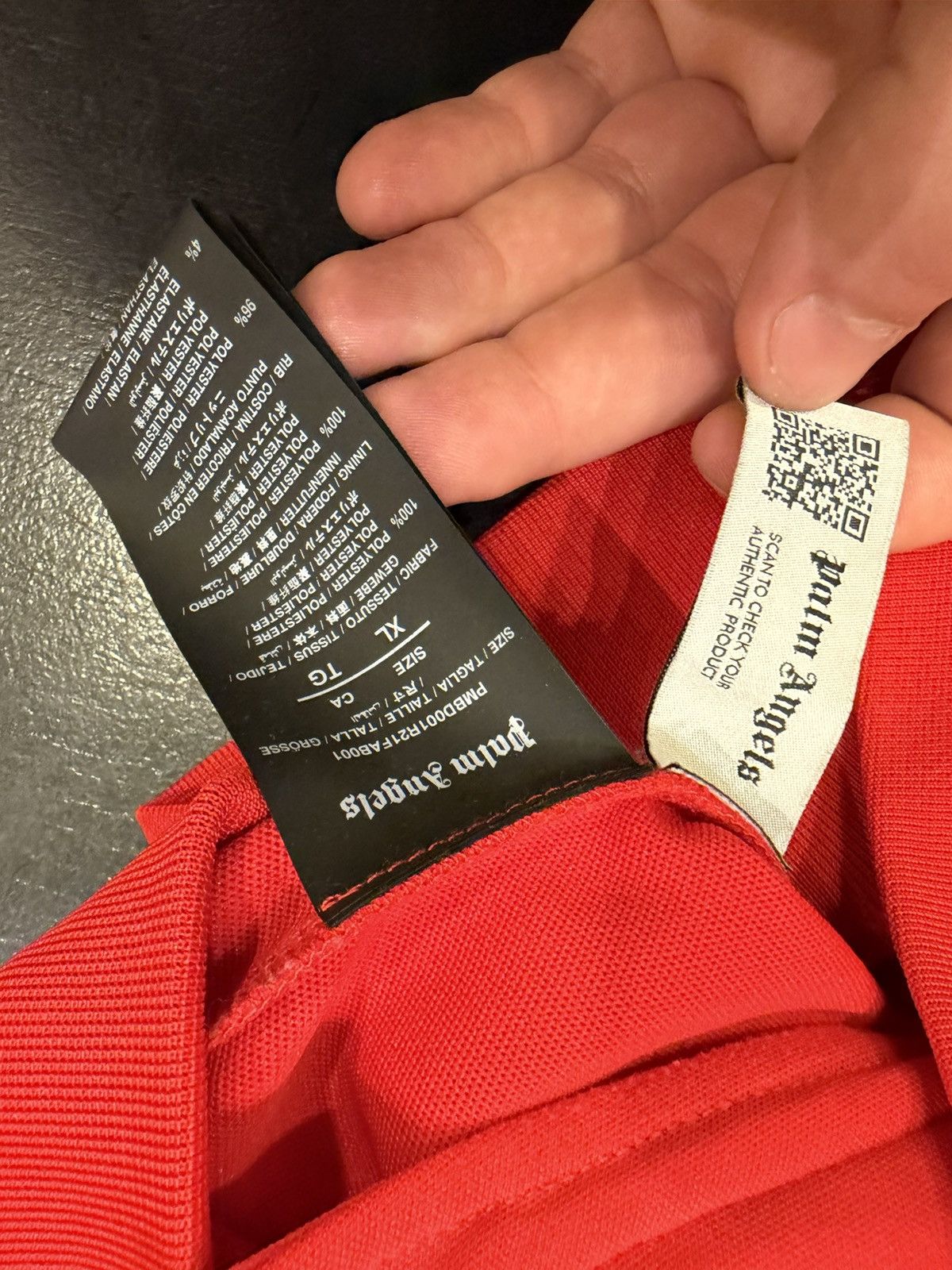 Palm Angels Palm Angels Track Jacket - Red Size US XL / EU 56 / 4 - 4 Thumbnail