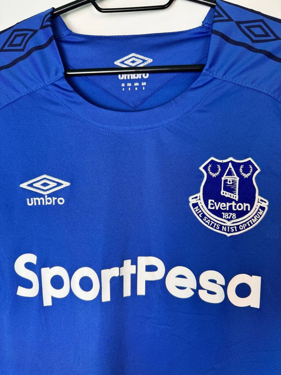 Umbro EVERTON ENGLAND 2017-2018 FOOTBALL SHIRT JERSEY HOME UMBRO Size US S / EU 44-46 / 1 - 3 Thumbnail