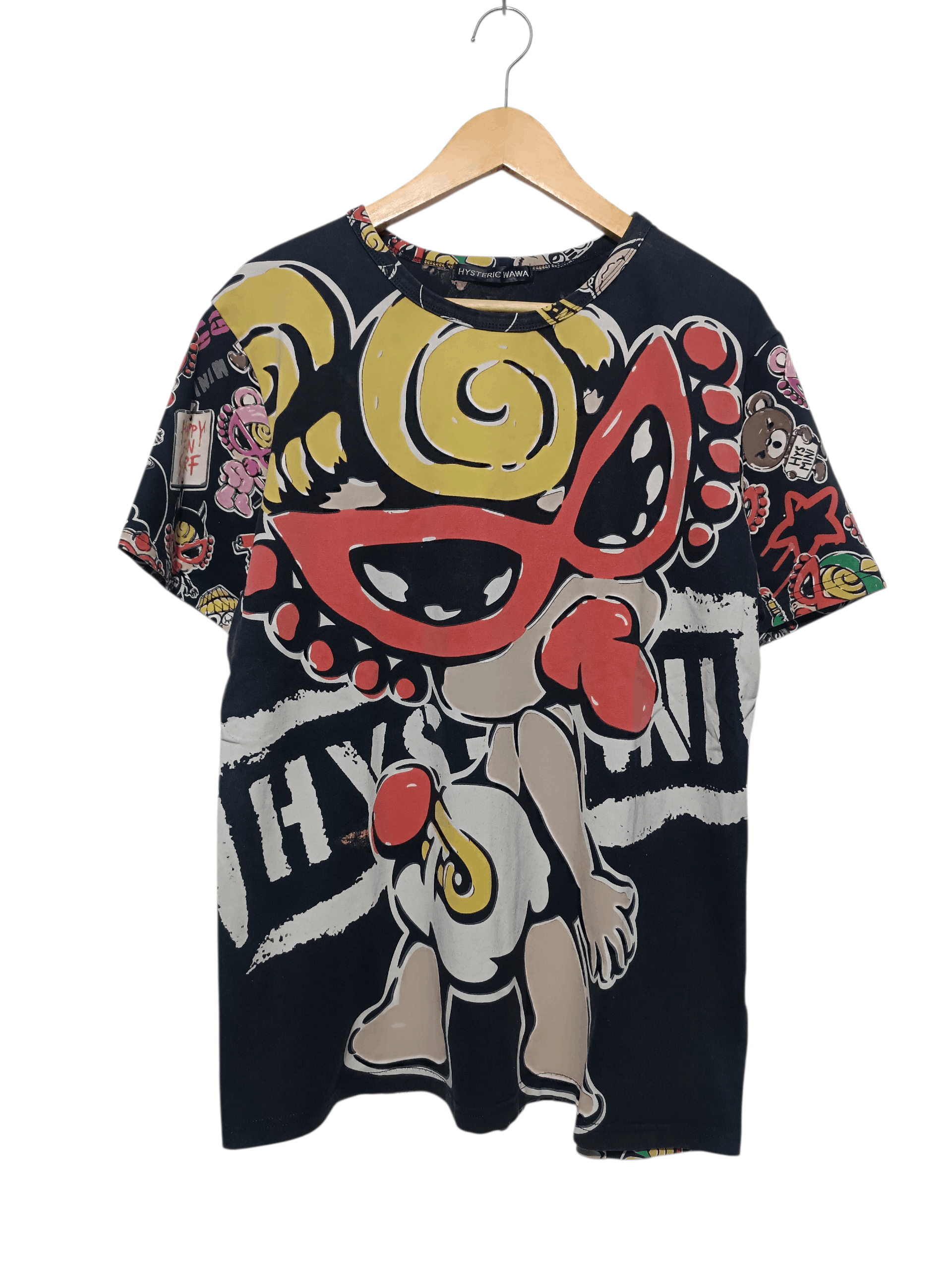 Japanese Brand Vintage Hysteric Mini Over Print Tee Size US M / EU 48-50 / 2 - 1 Thumbnail