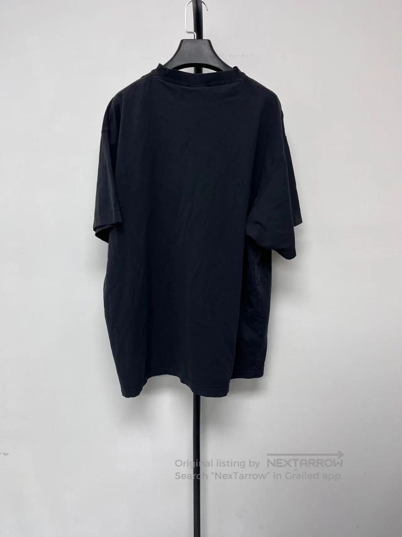 Balenciaga balenciaga embroidered cotton t. Size US M / EU 48-50 / 2 - 2 Thumbnail