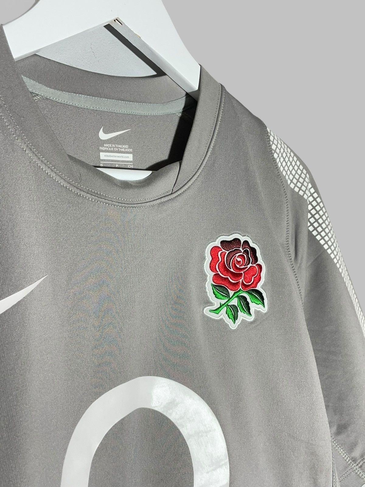 Nike England Nike Rugby Jersey Men’s Y2K Hype Swoosh Size US S / EU 44-46 / 1 - 3 Thumbnail