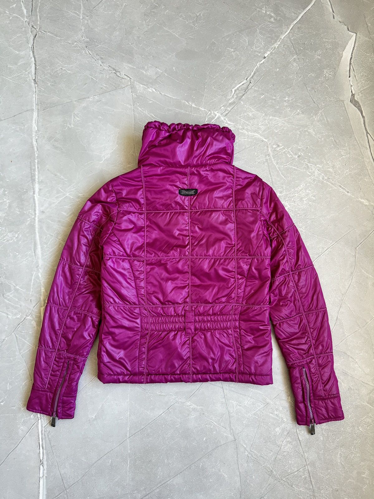 Diesel Rare Diesel Vintage High Neck Asymmetrical Bomber Jacket Size XS / US 0-2 / IT 36-38 - 6 Thumbnail