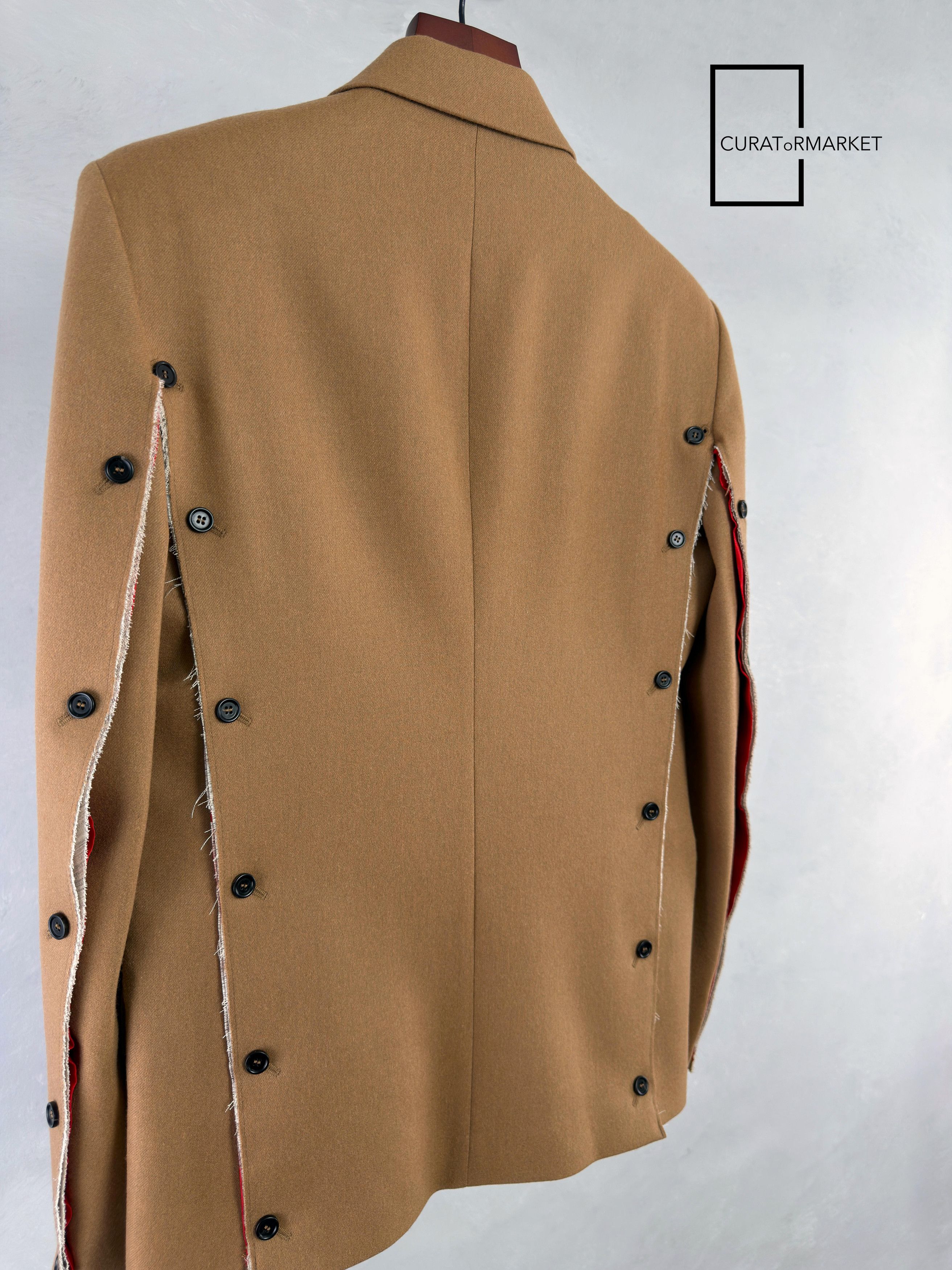 Marni EU50 GRAIL Embroidered Multi Button Wool Flannel Blazer FW22 Size US M / EU 48-50 / 2 - 1 Thumbnail