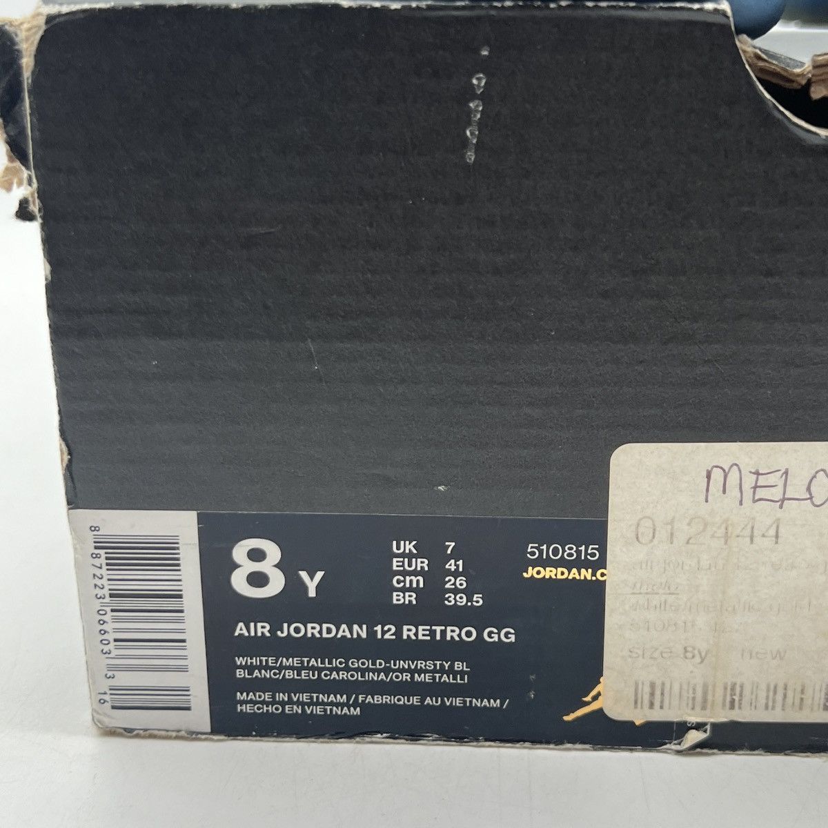 Jordan Brand Air Jordan 12 university blue Size US 8 / EU 41 - 6 Thumbnail