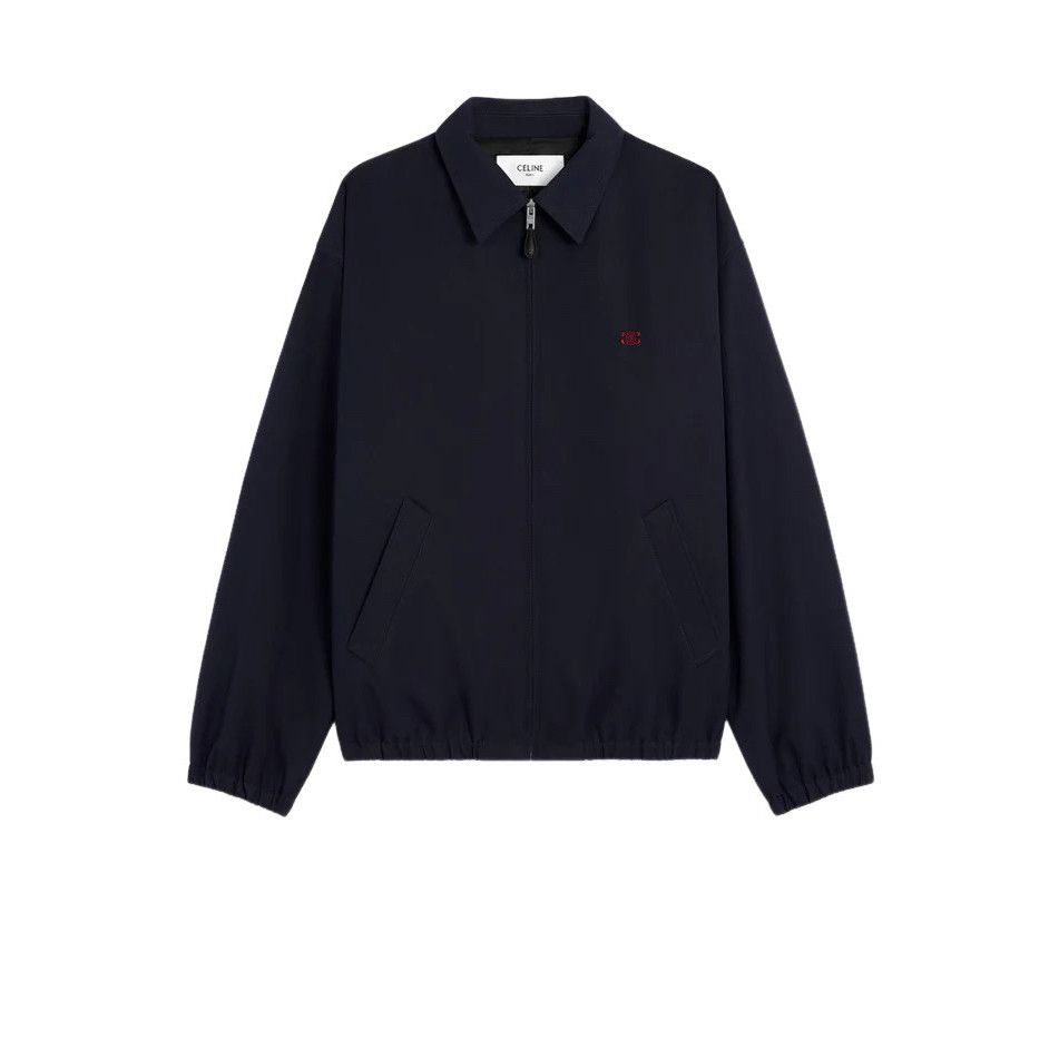 Celine CELINE Navy Wool/Cotton Jacket New & Authentic (Men's size:M Size US M / EU 48-50 / 2 - 1 Thumbnail