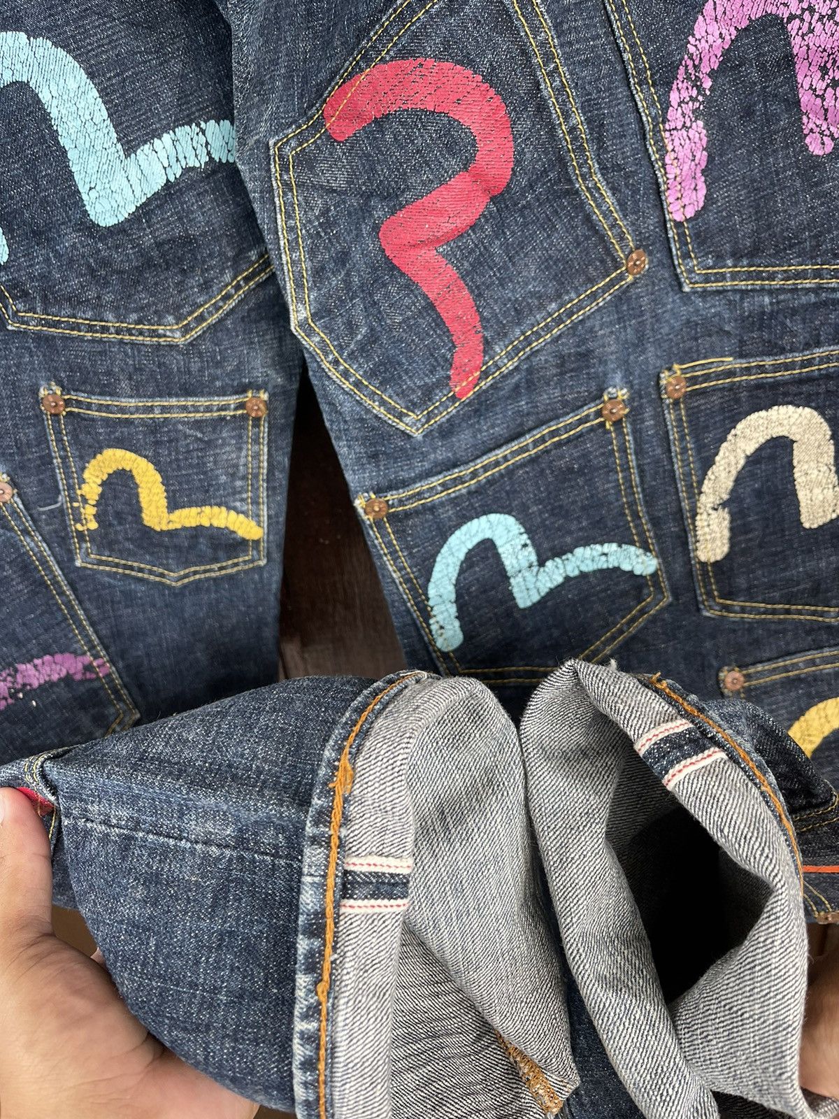 Evisu Vintage evisu Multi pocket Denime selvedge jeans Size US 32 / EU 48 - 9 Thumbnail