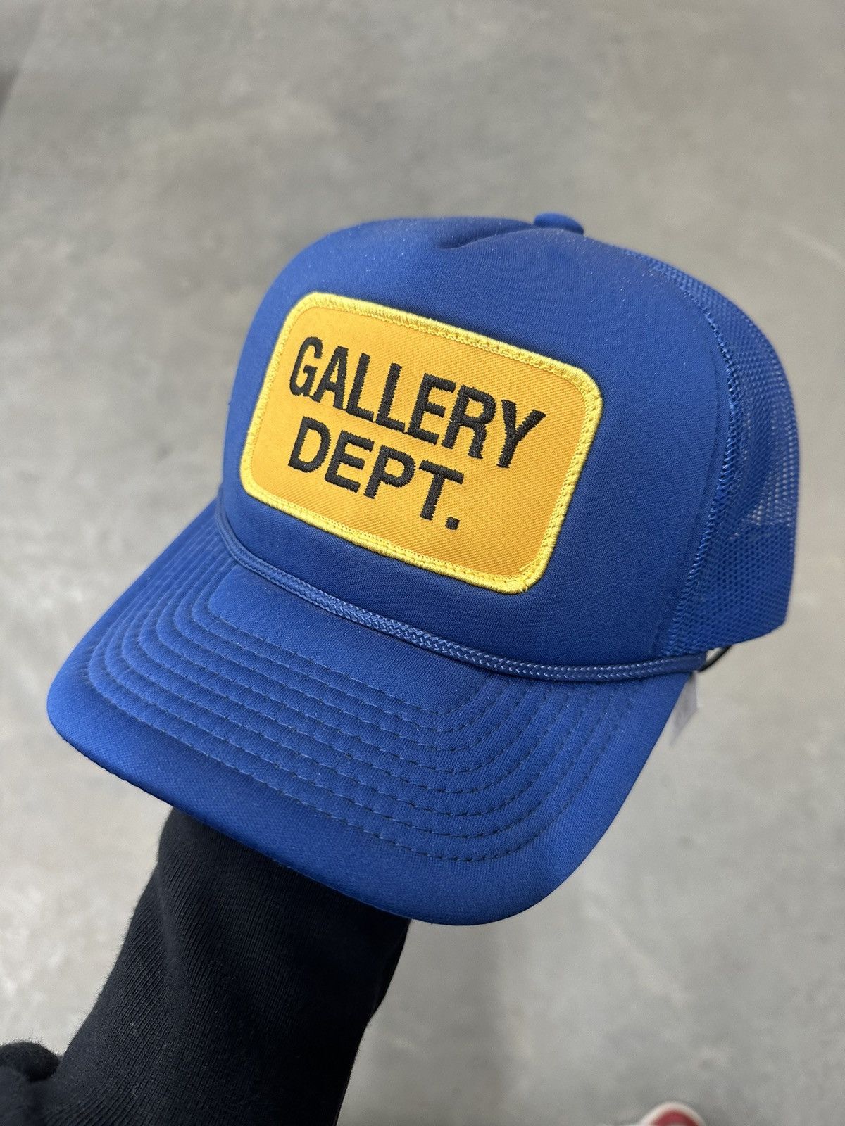 Gallery Dept. Gallery Dept. Souvenir Trucker Hat Blue New Size ONE SIZE - 2 Thumbnail