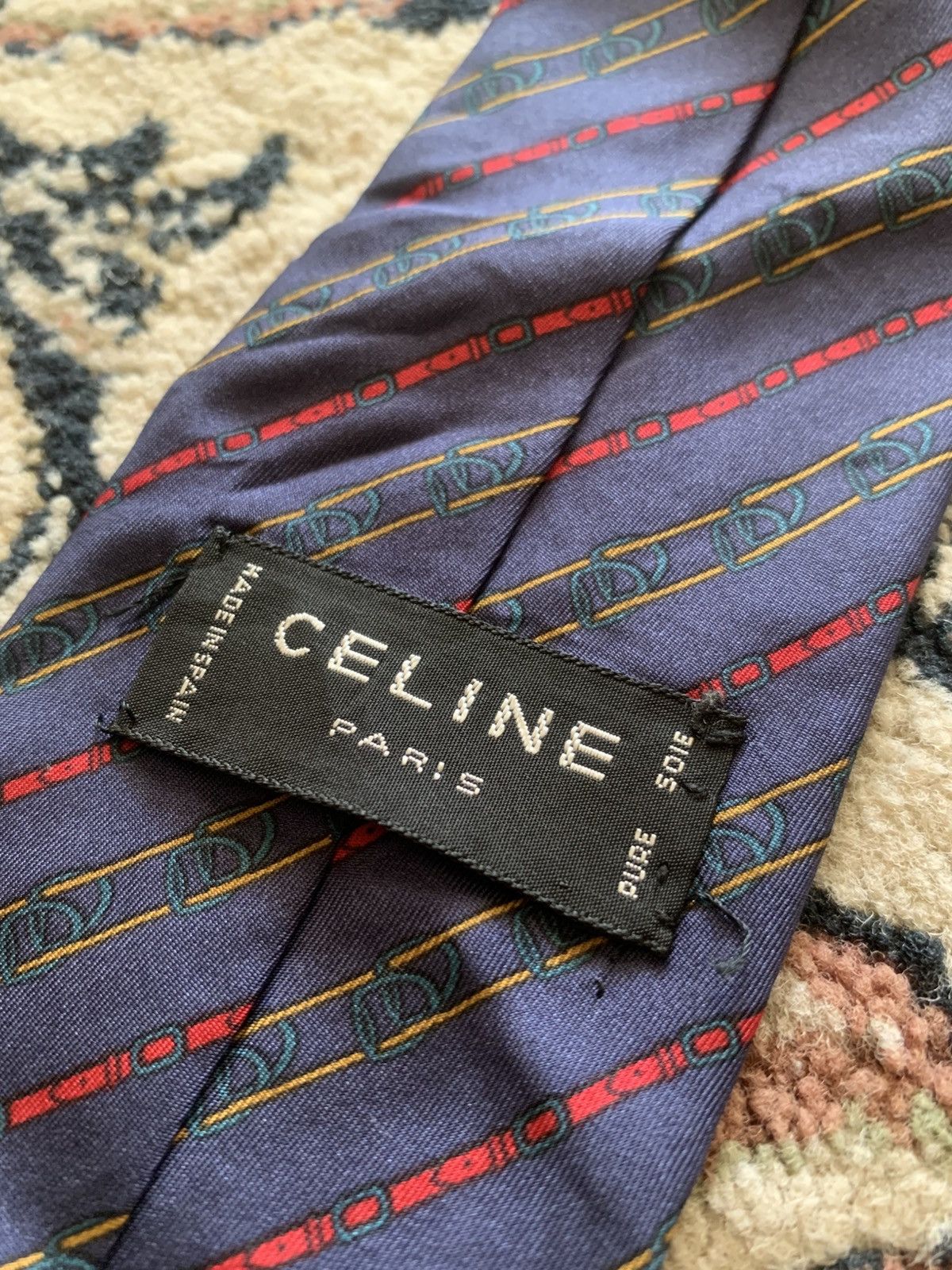 Celine Vintage celine scarf & tie Size ONE SIZE - 12 Thumbnail