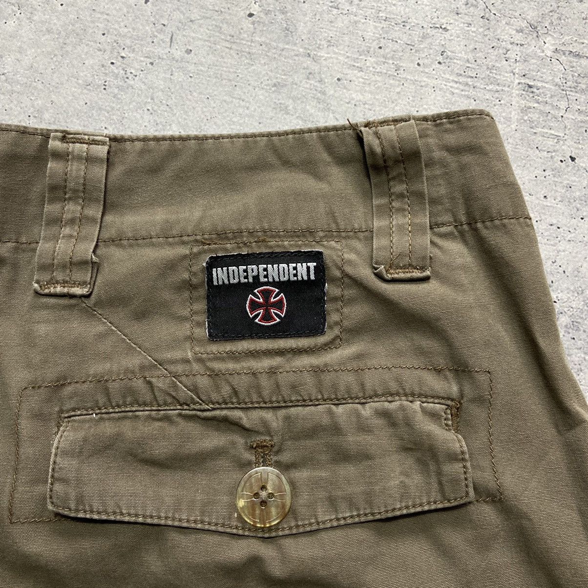 Independent Truck Co. × Vintage 📌 Vintage Independent Truck Co Cargo Shorts Size US 34 / EU 50 - 4 Thumbnail