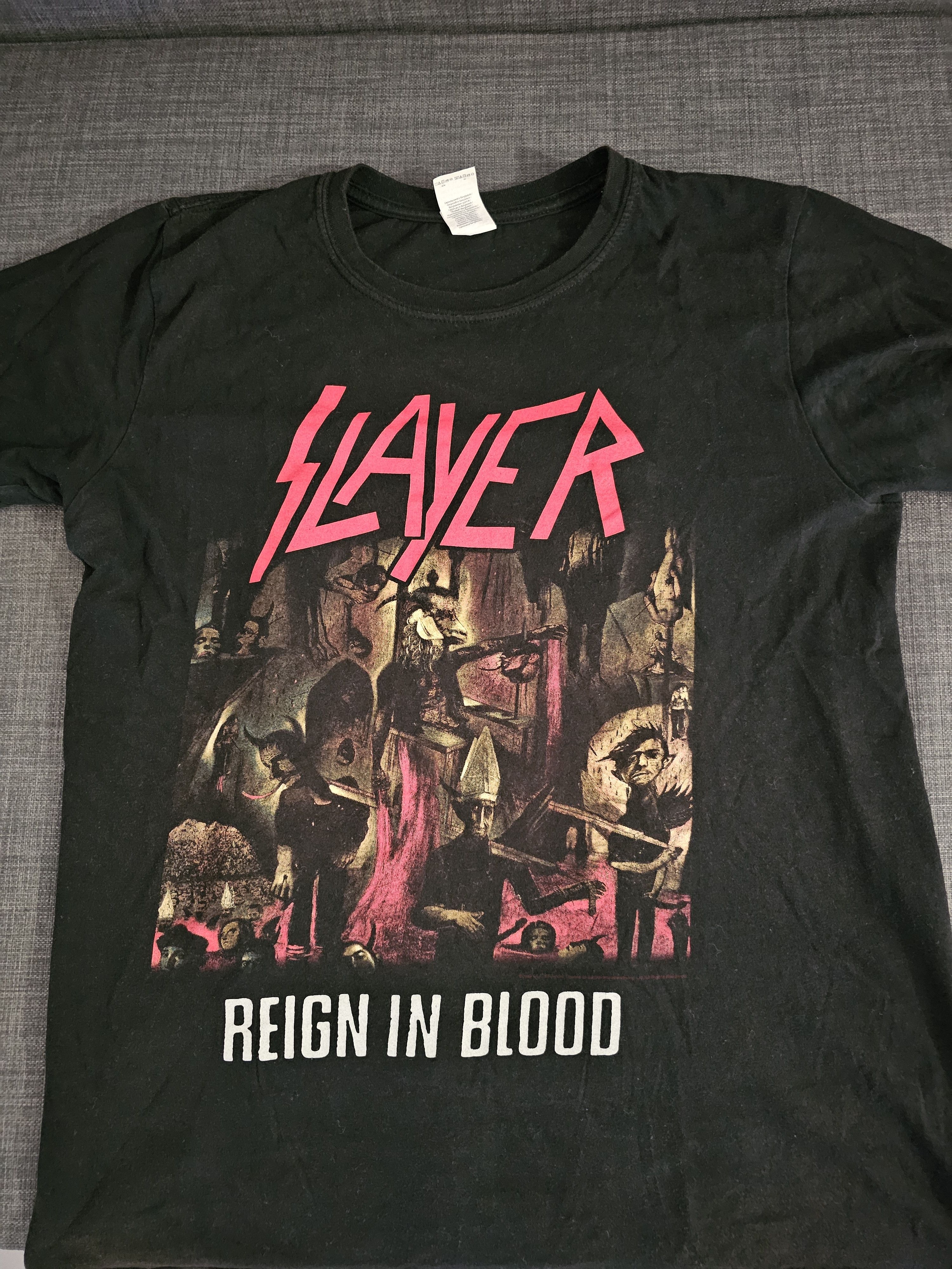Gildan Vintage Slayer t-shirt Size US M / EU 48-50 / 2 - 1 Thumbnail