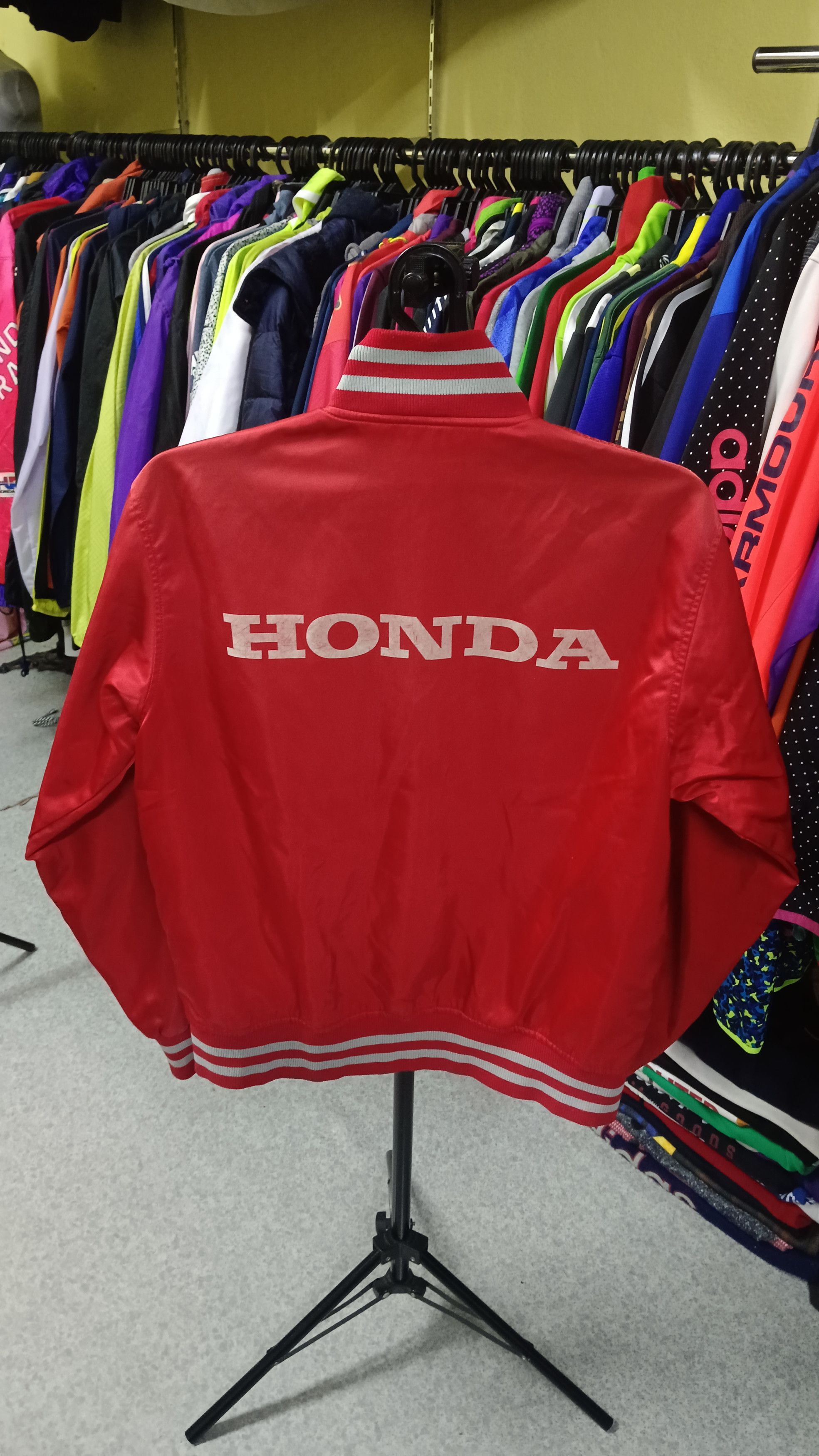 Descente Rare Vintage Honda x Descente Light Bomber Jacket Size US M / EU 48-50 / 2 - 2 Thumbnail