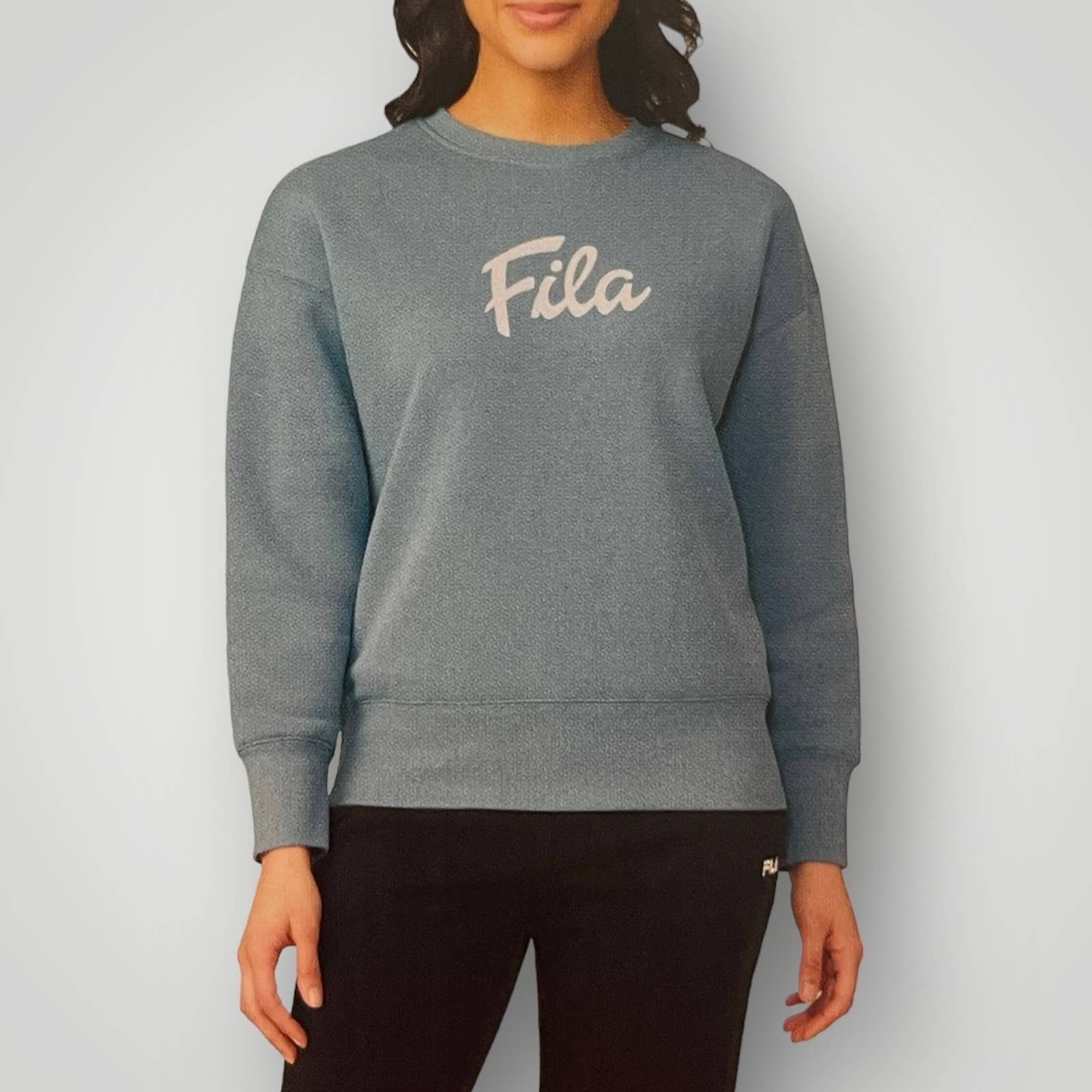 Fila Fila Graphic Women's Crewneck Pullover Sweater Large Size L / US 10 / IT 46 - 3 Thumbnail